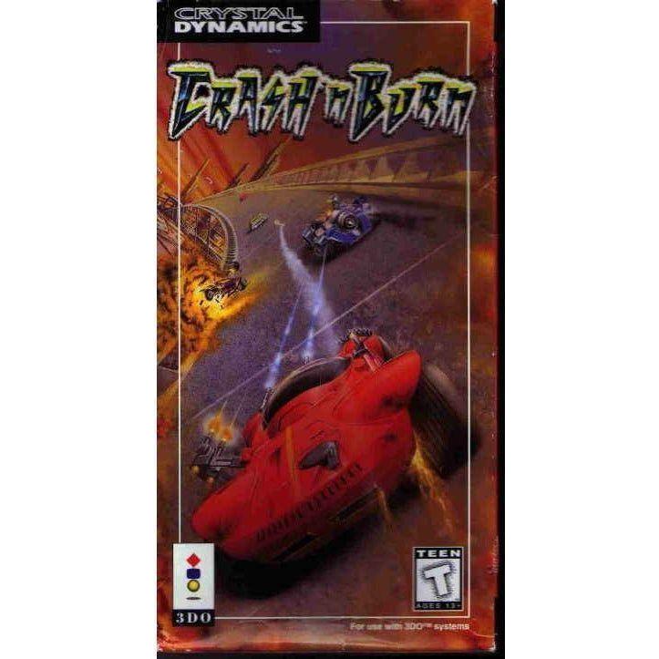 3DO Crash 'N Burn Classic Racing Video Game - Retro 90s Car Combat for PlayStation & PC | Perfect for Nostalgic Gamers & Collectors | Great for Parties, Gaming Nights & Retro Gaming Events
