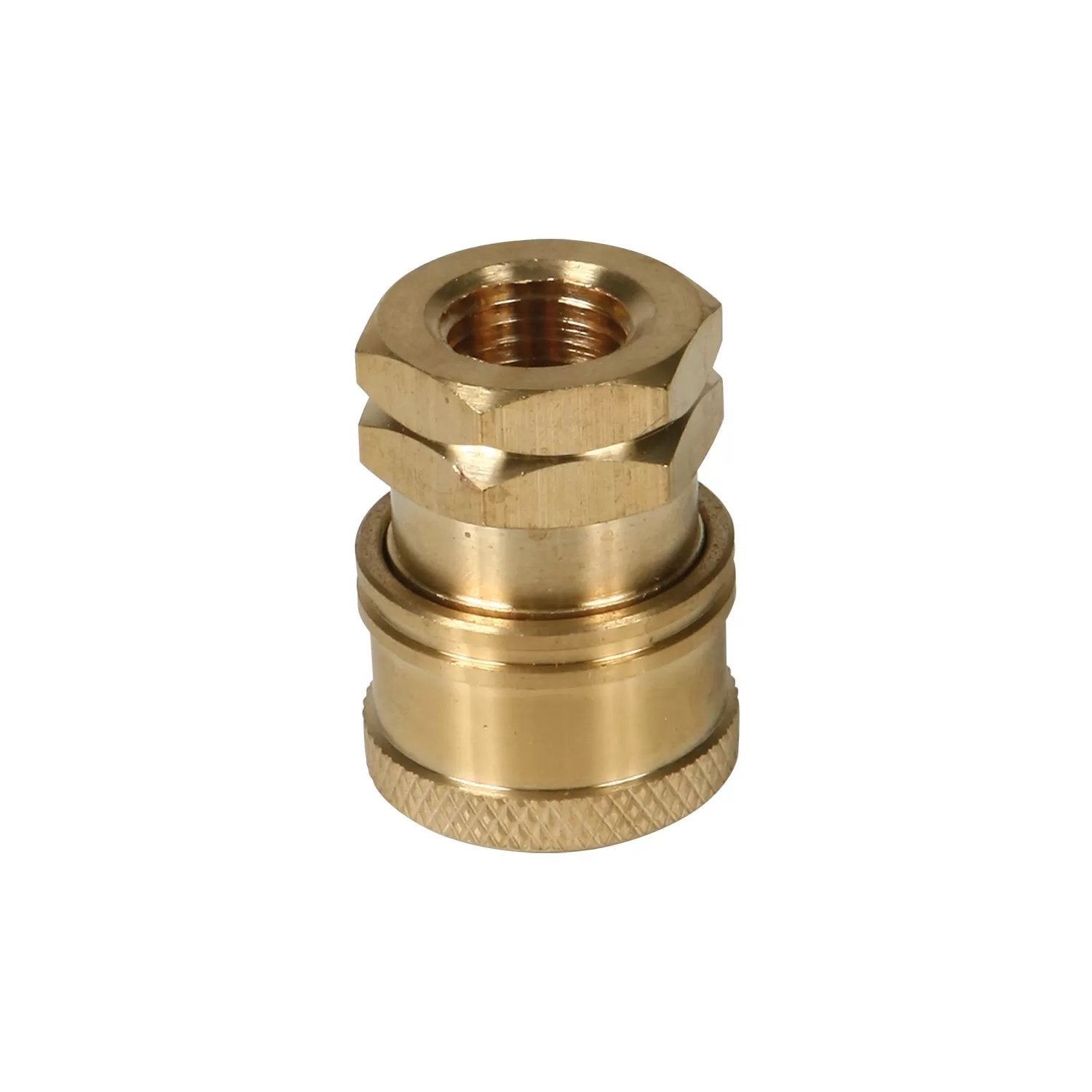 High-Quality Brass Sockets with Female Thread - Durable Plumbing & Industrial Fittings for Pipe Connections & Repairs