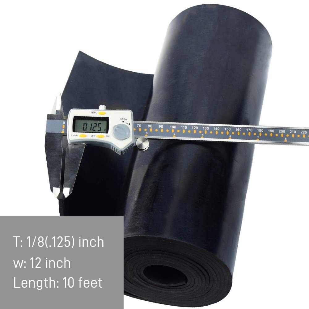 DOBTIM Neoprene Rubber Sheet Rolls 1/8