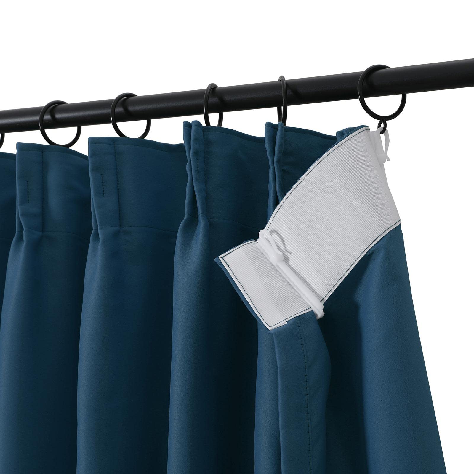 TWOPAGES Blackout Thermal Insulated Curtains 26