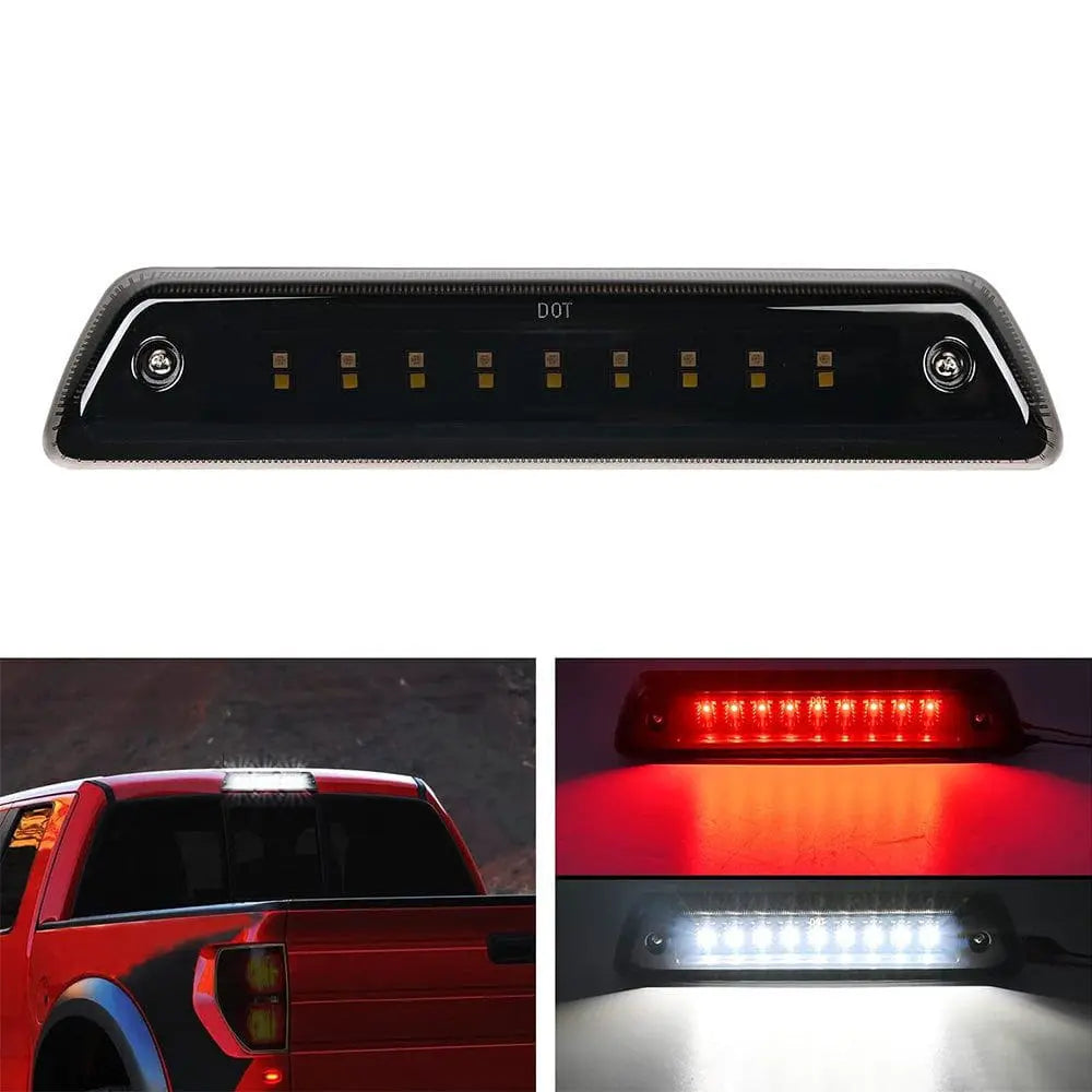 2009-2014 Ford F150 Third Brake Light Replacement - High Quality LED Stop Lamp for Ford F150 Pickup Trucks - Perfect for Night Driving & Enhanced Safety