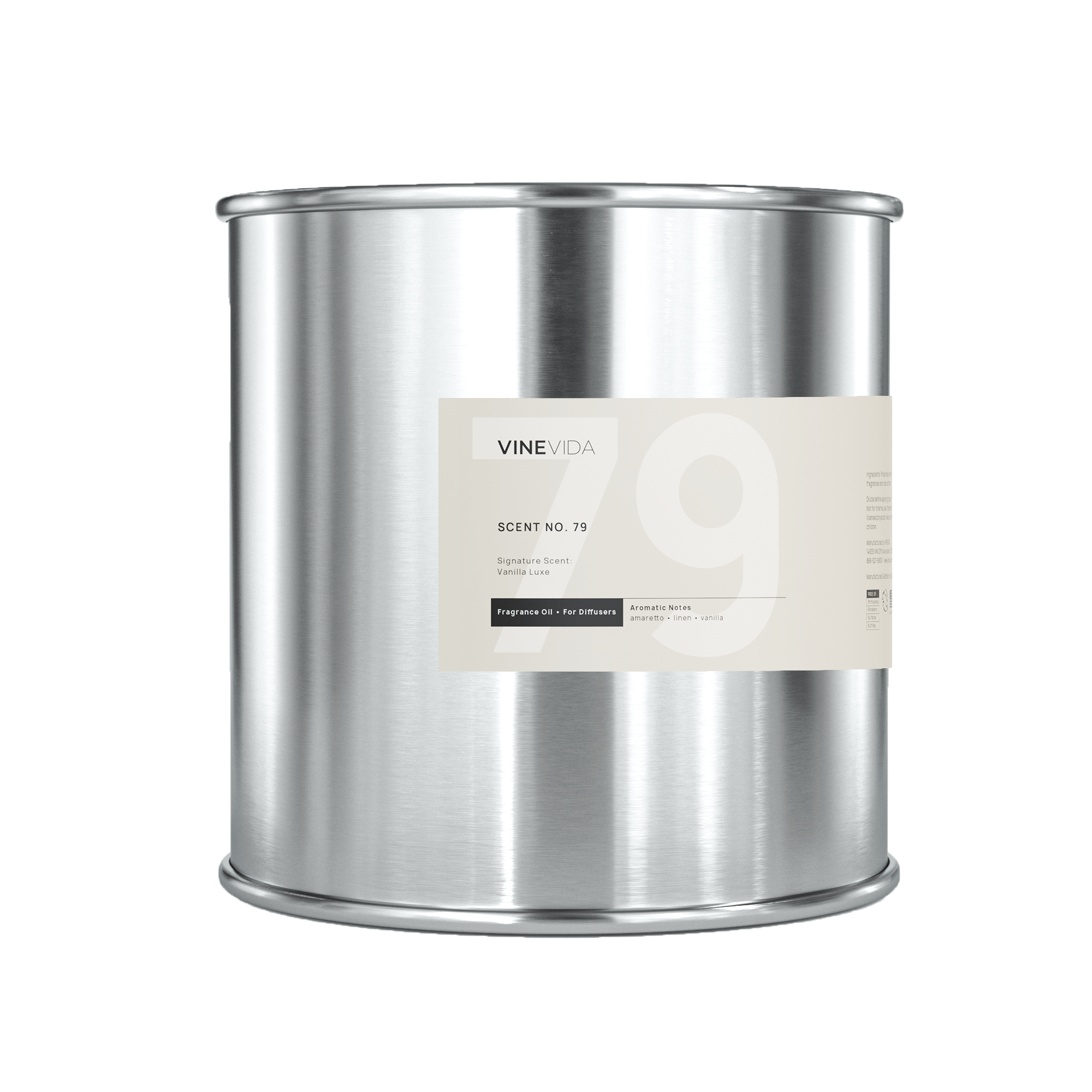 NO. 79 Vanilla Luxe Fragrance Oil for Cold Air Diffusers - Aromatherapy, Home & Office Relaxation, Spa & Yoga Scent