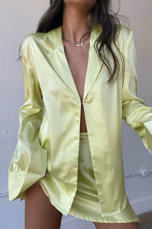 Elegant Women's 2-Piece Skirt Set - Long Sleeve V-Neck Cardigan Top & Mini Skirt Outfit for Party, Date Night & Office Wear | Comfortable & Stylish Outfits for Women
