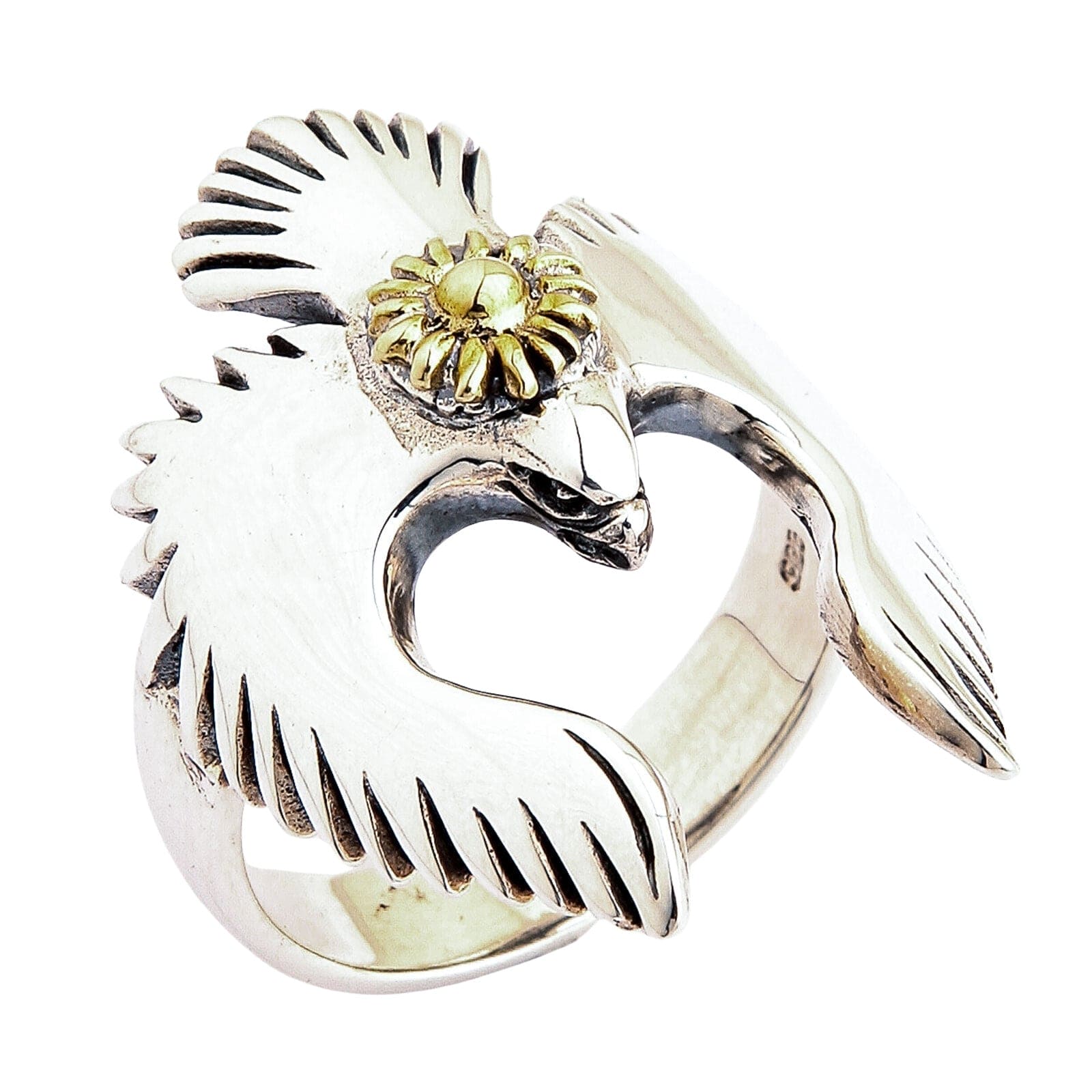 Elegant Bird Sterling Silver Ring for Women - Dainty & Hypoallergenic Jewelry Gift for Her - Perfect for Everyday Wear & Special Occasions