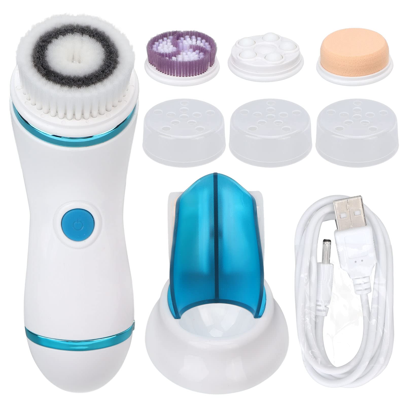 Electric Facial Cleansing Brush for Women - Deep Pore Cleanse & Massage with High Speed Mode, Perfect for Spa & Skincare Routine at Home