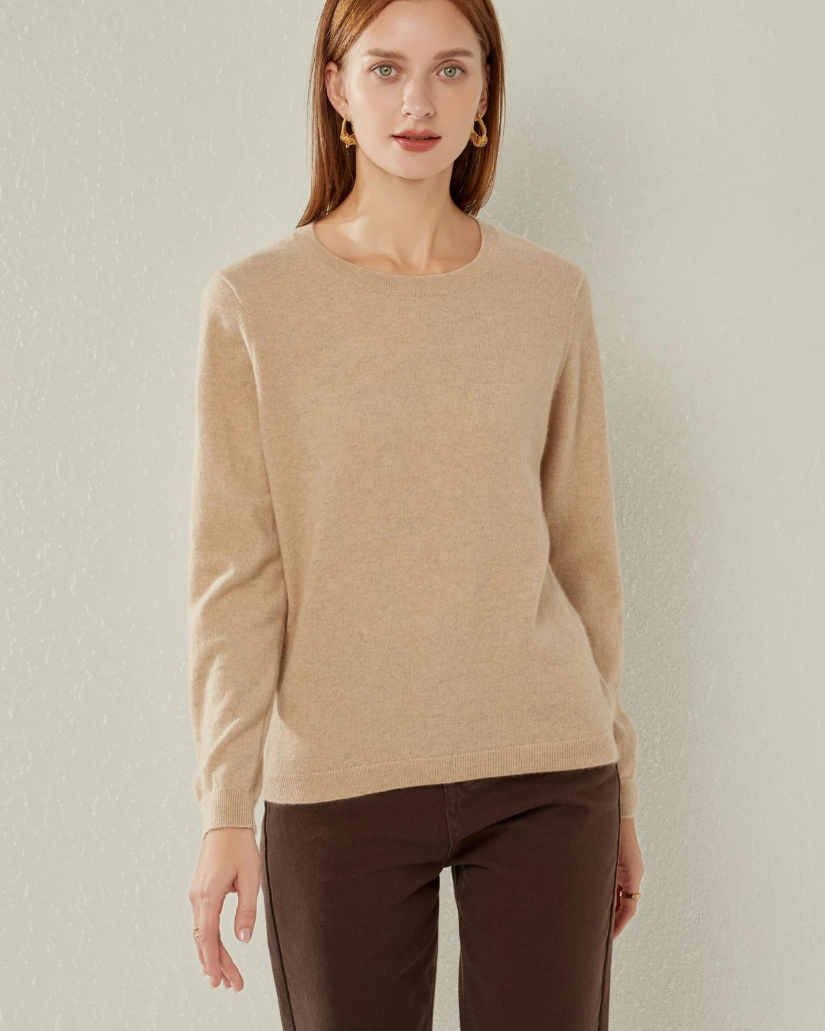 Premium Lightweight Cashmere Sweater for Women & Men - Soft & Warm Winter Pullover - Perfect for Office, Travel & Casual Outfits