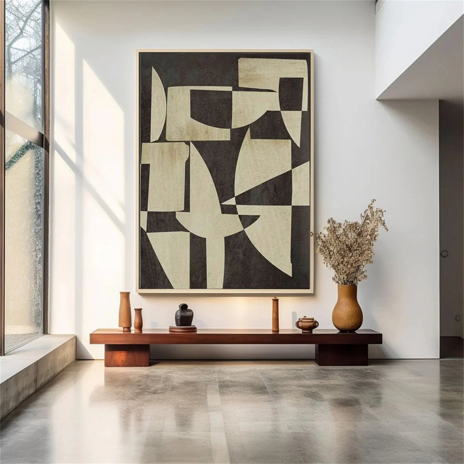 Abstract Tranquility Art Painting #WS212 - Modern Canvas Wall Art for Living Room, Bedroom & Office Decor