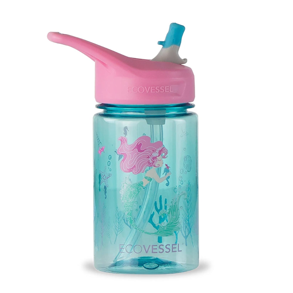 EcoVessel The Splash Kids 12oz Insulated Stainless Steel Water Bottle - Leak Proof & BPA Free - Perfect for School, Outdoor Play & Travel