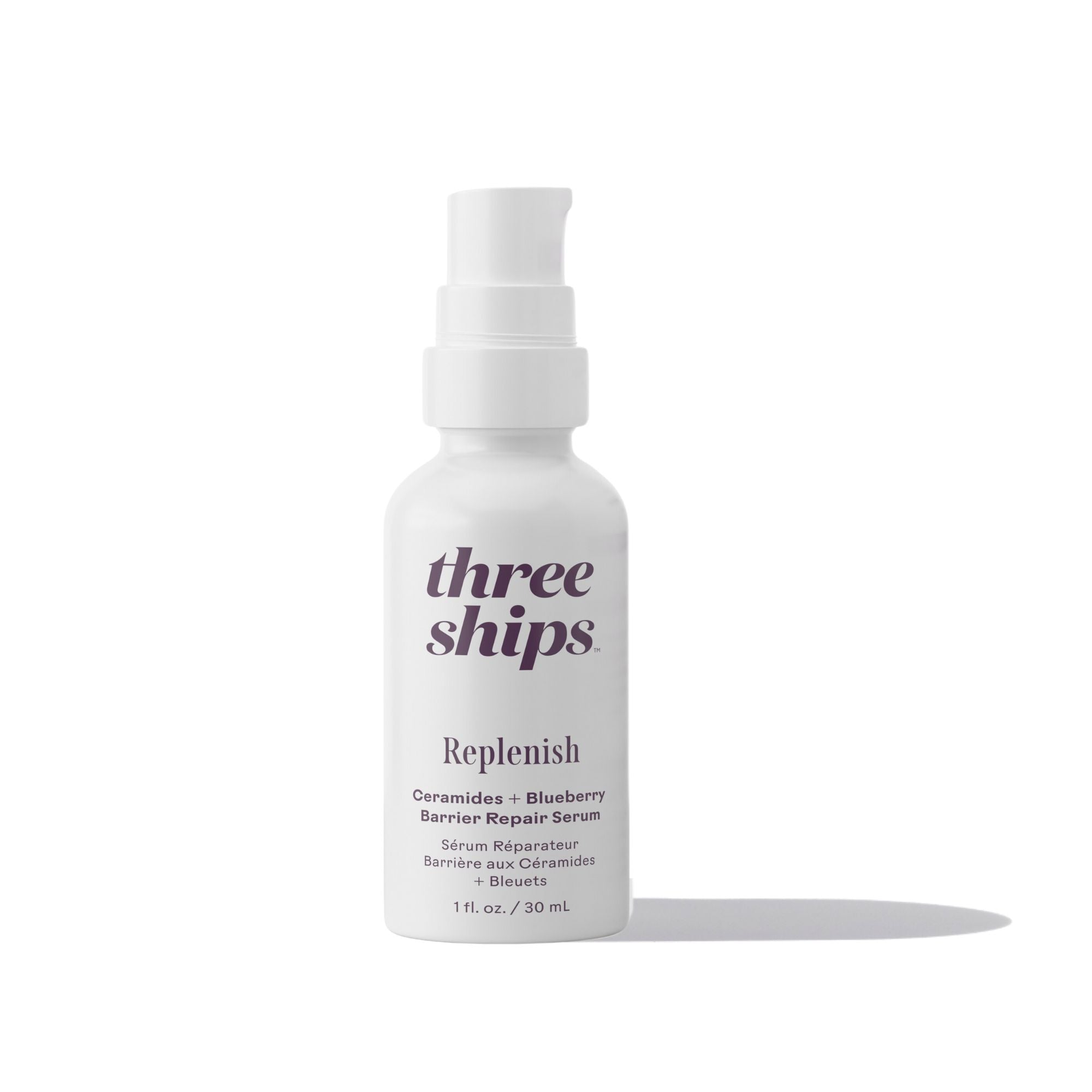 Replenish Ceramides + Blueberry Barrier Repair Serum for Dry Skin – Hydrating Face Serum for Sensitive Skin, Anti-Aging & Night Skincare Routine