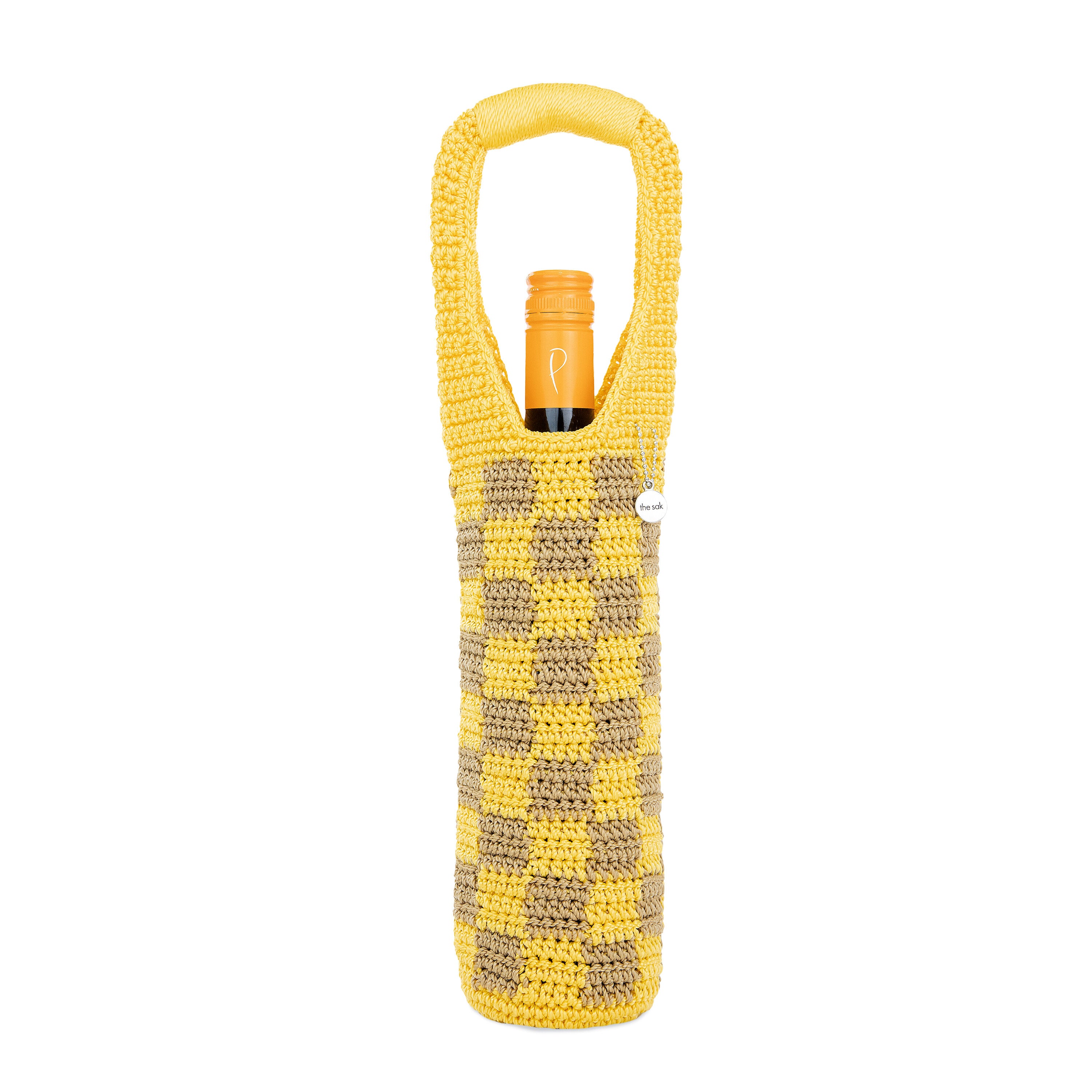 Hand Crochet - Lemon Drop Check