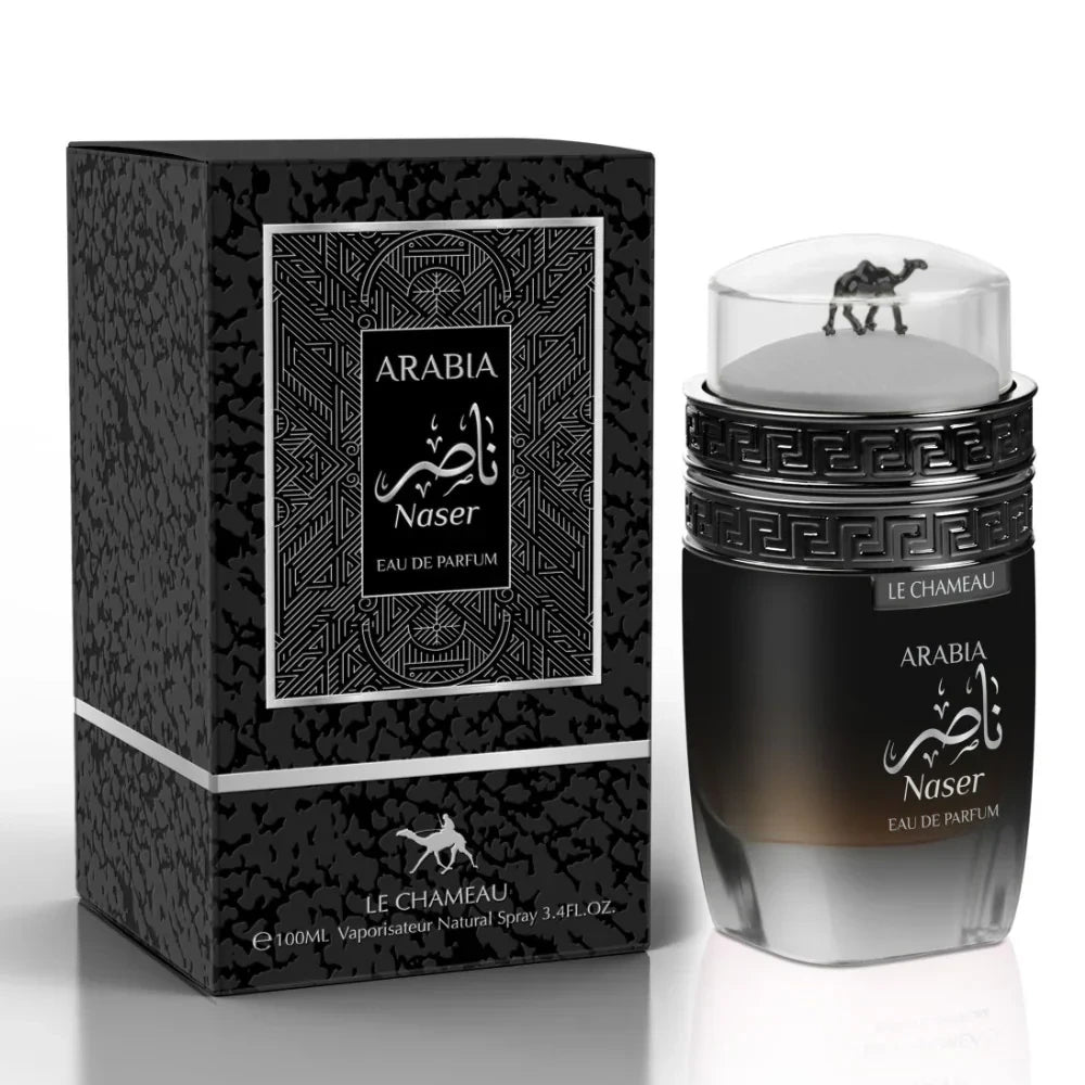 Arabia Naser 3.4 oz Eau de Parfum Unisex Fragrance - Perfect for Daily Wear, Date Nights & Special Occasions