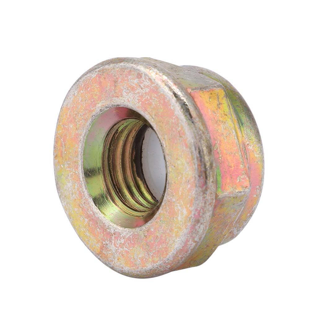 Yosoo Universal M10x1.25 Left Hand Thread Blade Nut - Replacement for Ryobi Brush Cutter & Trimmer - Durable M10X1.25 Blade Bolt Accessory - Perfect for Lawn Care, Landscaping & Garden Maintenance
