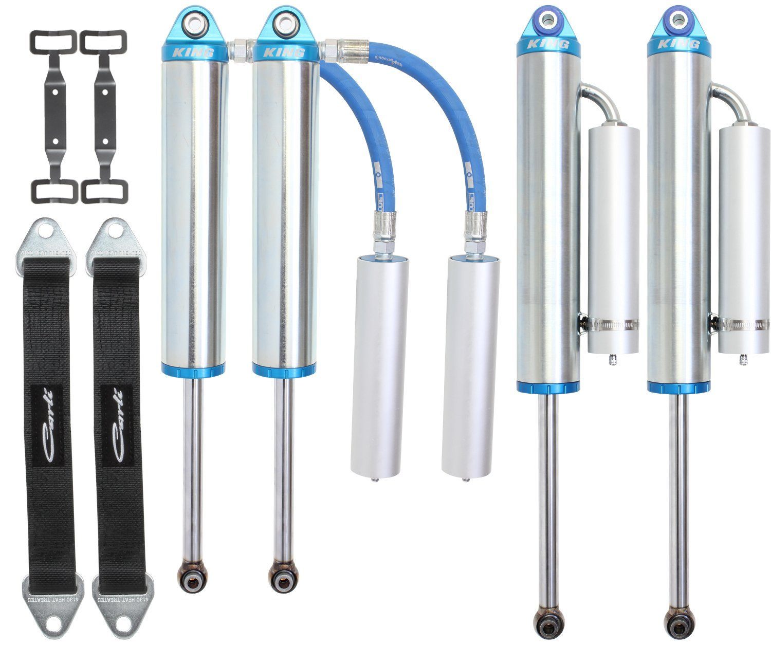 2003-2012 Ram 2500/3500 Diesel Dominator 3.0 Performance Shock Absorber Kit - Off-Road Suspension Upgrade for Heavy Duty Trucks