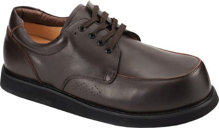 Apis Brown Mt. Emey 801 Men's Supra-Depth Dress & Casual Shoes - Size 7.5 9E - Comfortable Business & Weekend Wear for Office, Weddings & Social Events