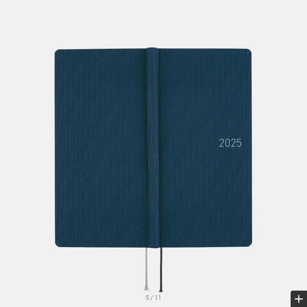 Hobonichi Techo 2025 Planner - Star Dust Weeks Hardcover, Weekly Horizontal Layout, English Edition (January Start, Monday Start) | Perfect for Journaling, Productivity & Daily Planning