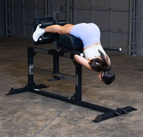 Body Solid Commercial Glute Ham Developer (GHD) - Professional Strength Training Equipment for Home & Gym - Perfect for CrossFit, Glute & Hamstring Workouts