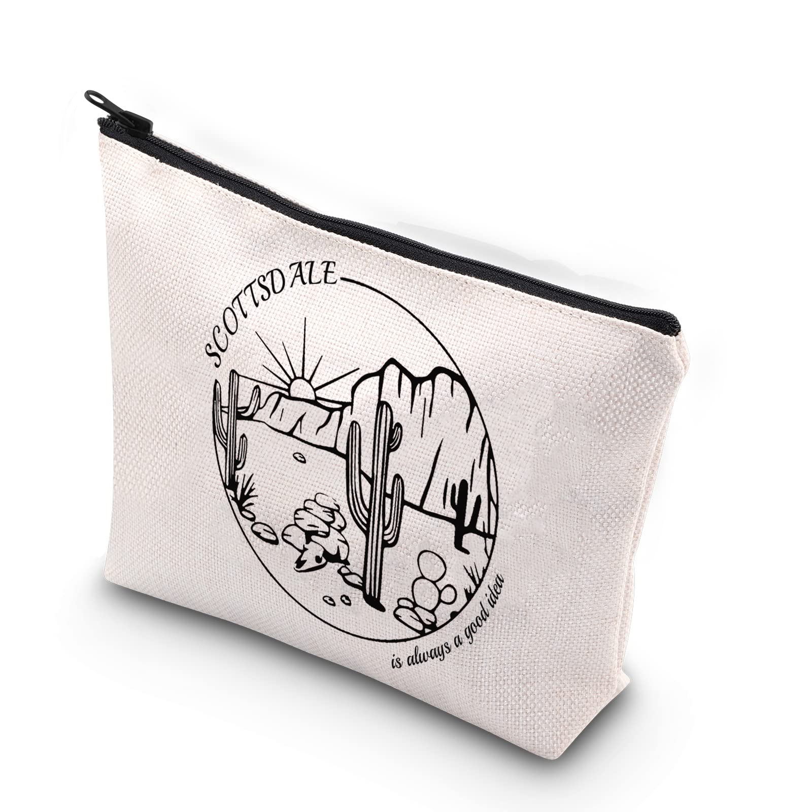 TSOTMO Scottsdale Bachelorette Party Favors - Matching Makeup Bags for Girls Trips | Perfect for Bachelorette Parties, Bridal Showers & Girls Getaways in Scottsdale