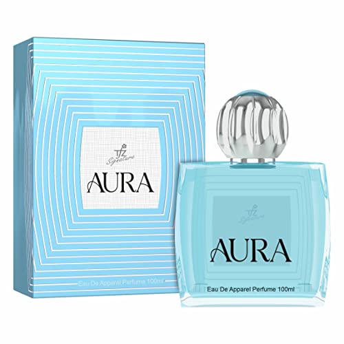 TFZ Aura Blue Perfume Spray for Women - Long Lasting Fragrance, Floral & Fresh Scent - Perfect for Daily Wear, Office & Special Occasions