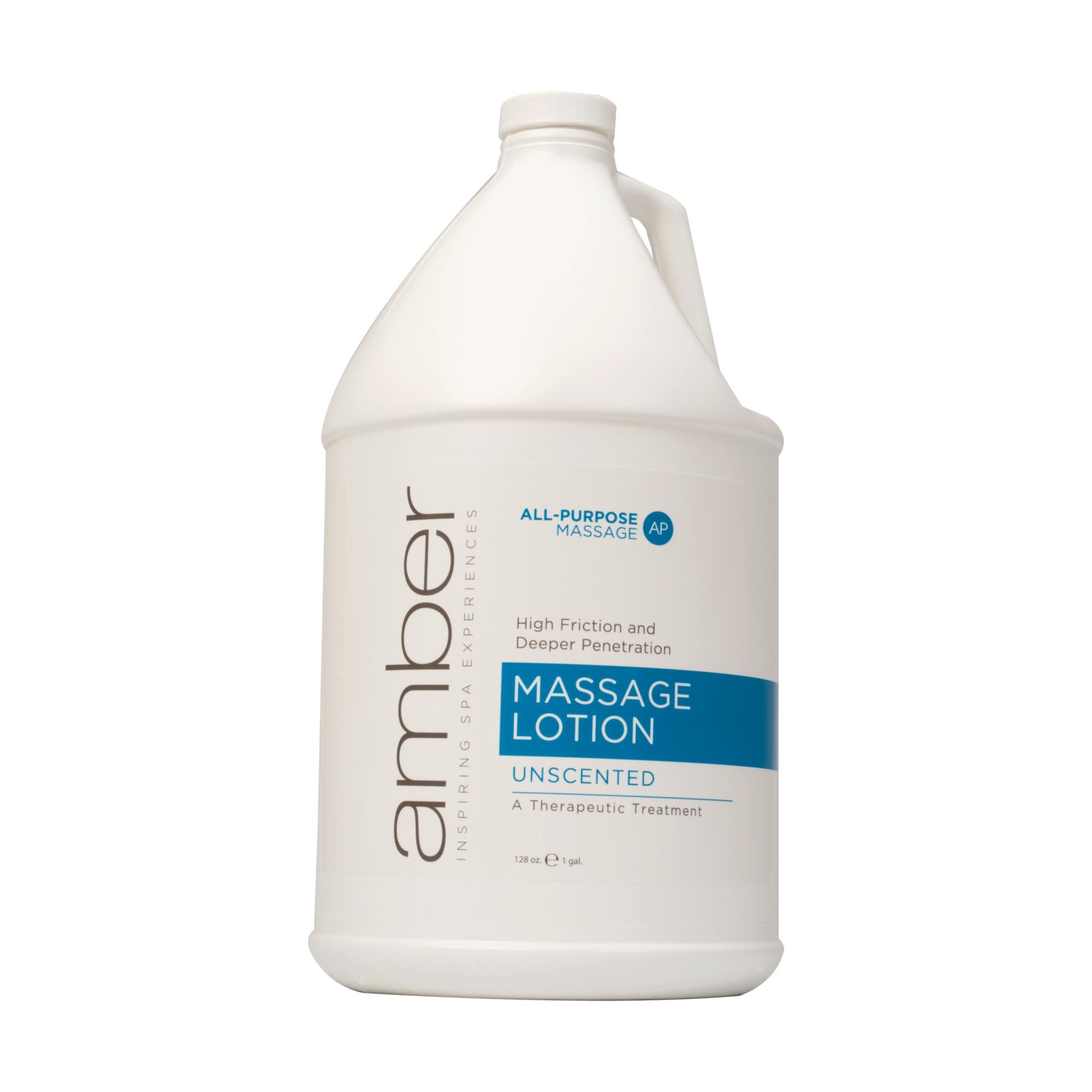 Premium Amber Massage Lotion - Deep Relaxation & Muscle Relief - Natural Pain Relief Cream for Back, Neck & Shoulders - Perfect for Post-Workout Recovery & Stress Relief at Home or Spa