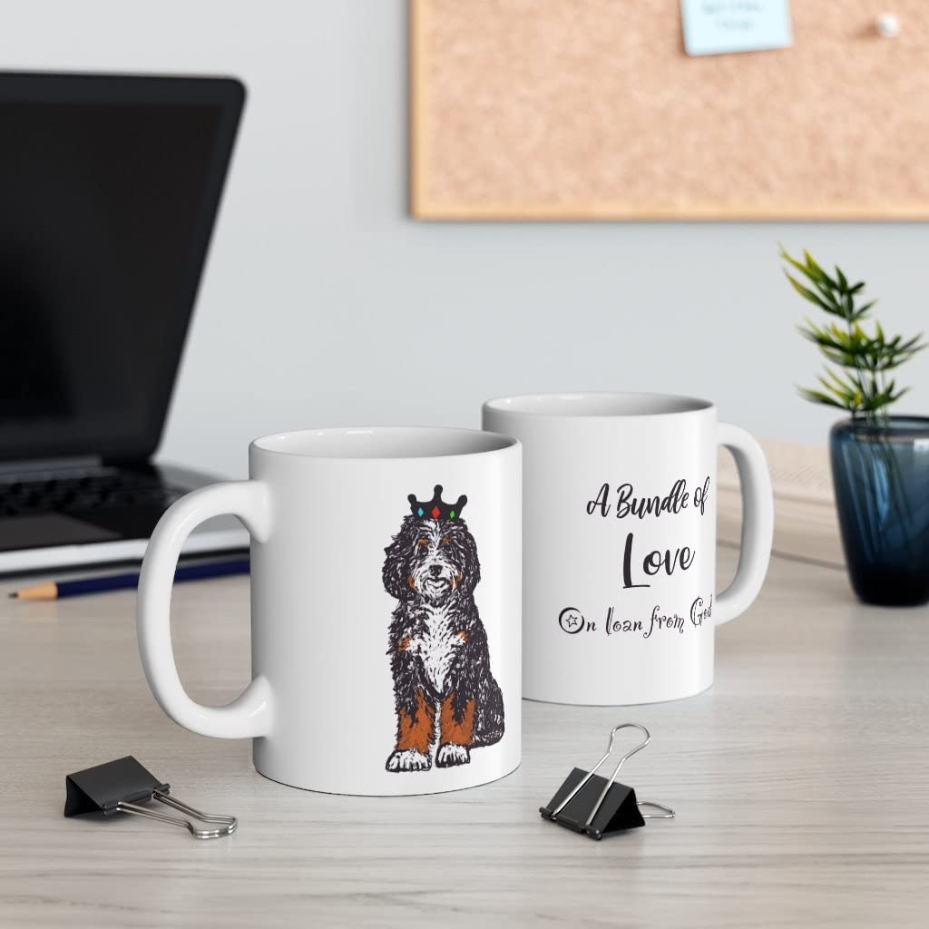 Custom Bernedoodle & Goldendoodle Coffee Mug - Personalized Labradoodle Doodle Mug for Dog Lovers, Perfect Gift for Mom, Dad, Coworker, Teacher | Office Use, Home Decor, Pet Lover Present