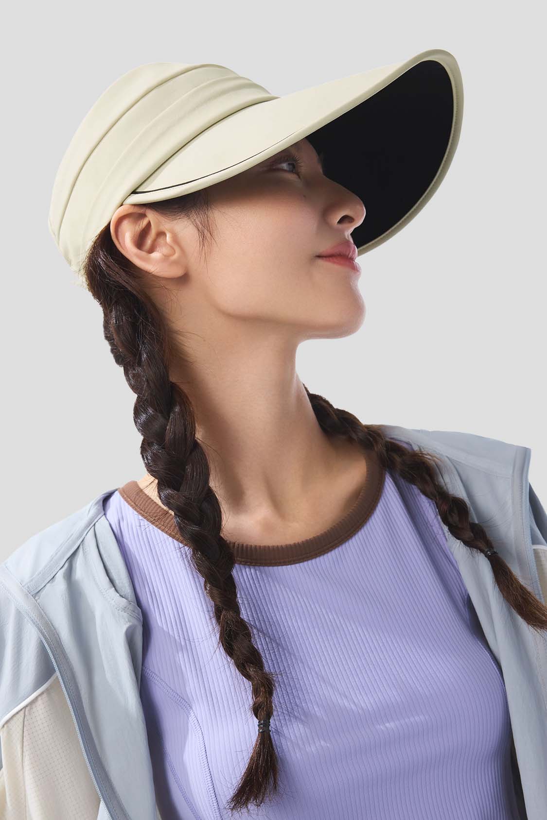 UPF100+ Women's Wide Brim Duckbill Sun Hat for Outdoor Activities - Beach, Hiking & Gardening Sun Protection Hat