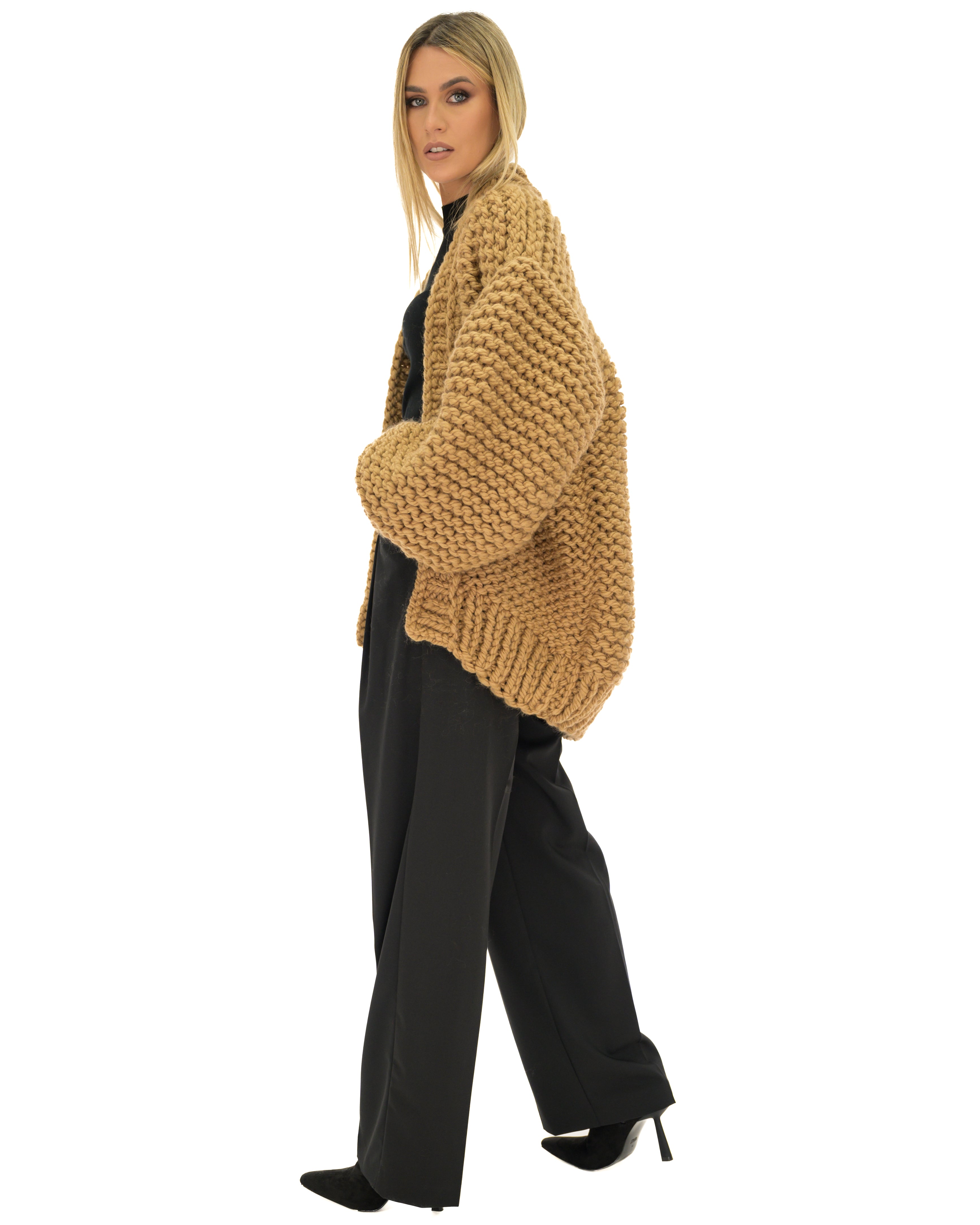 Classic Chunky Cardigan for Women - Soft Oversized Knit Sweater | Cozy Winter Fashion, Fall Layering & Casual Outfit Essential