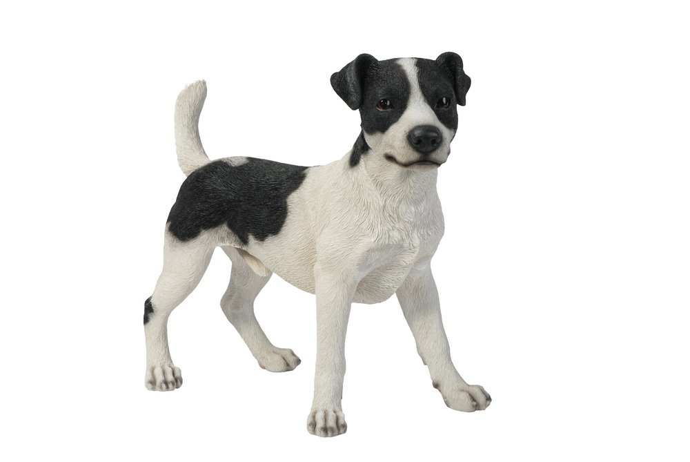 Standing Jack Russell Terrier Dog Statue - Handcrafted Home Decor for Pet Lovers | Perfect for Living Room, Garden & Office Display