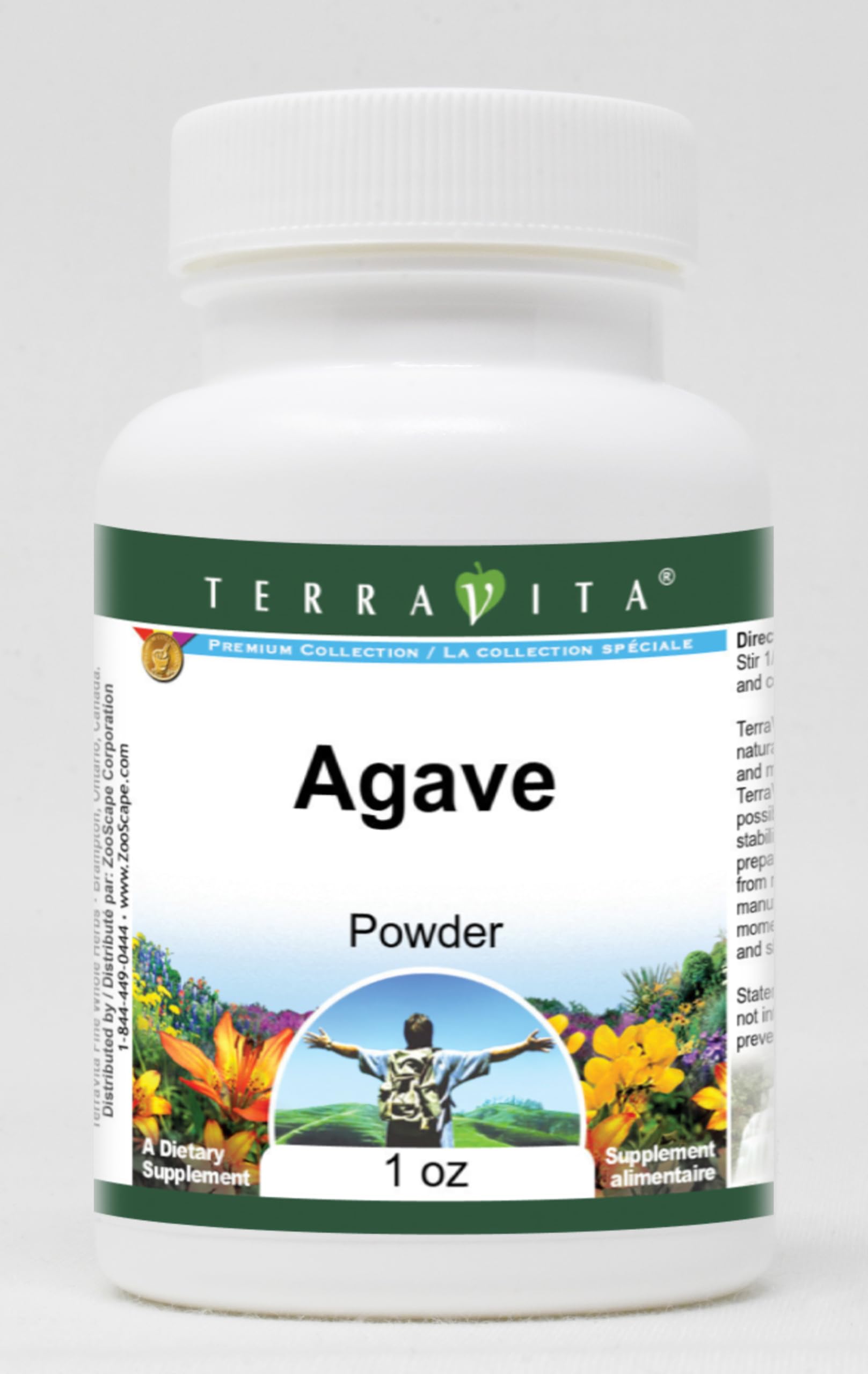 Organic Agave Powder (1 oz, Pack of 2) - Natural Sweetener for Baking, Tea & Smoothies | ZIN: 518882