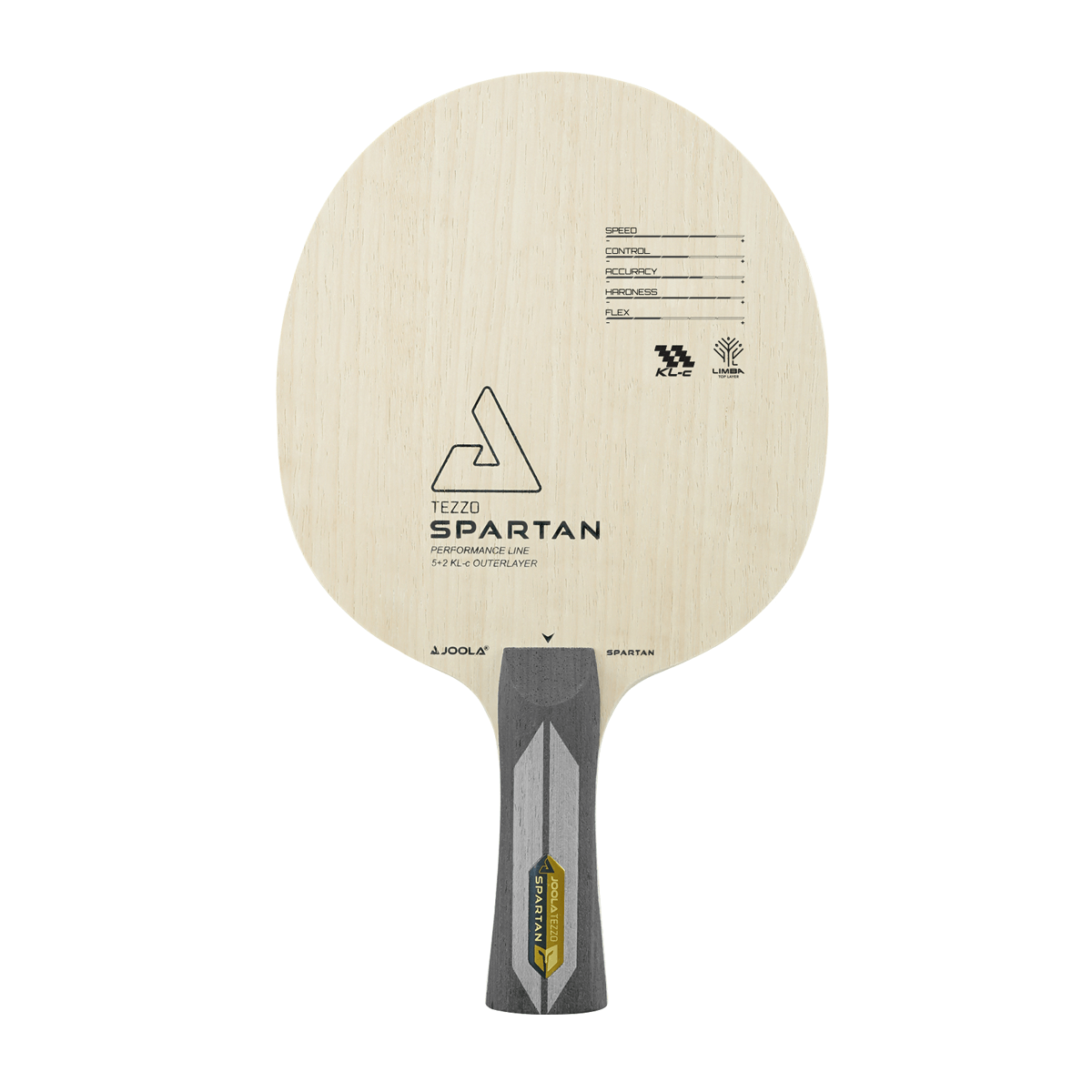 JOOLA Tezzo Spartan Table Tennis Blade - Premium Carbon Fiber Paddle for Competitive Play | Perfect for Tournaments, Training & Home Use