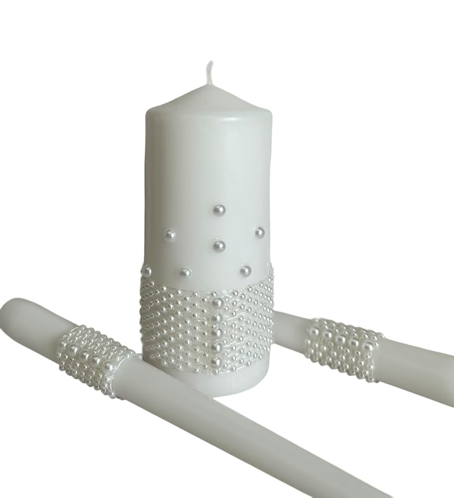 Unity Candle Set for Wedding Ceremony - 6