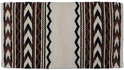 Premium Handmade Wool Western Horse Saddle Blanket - 34