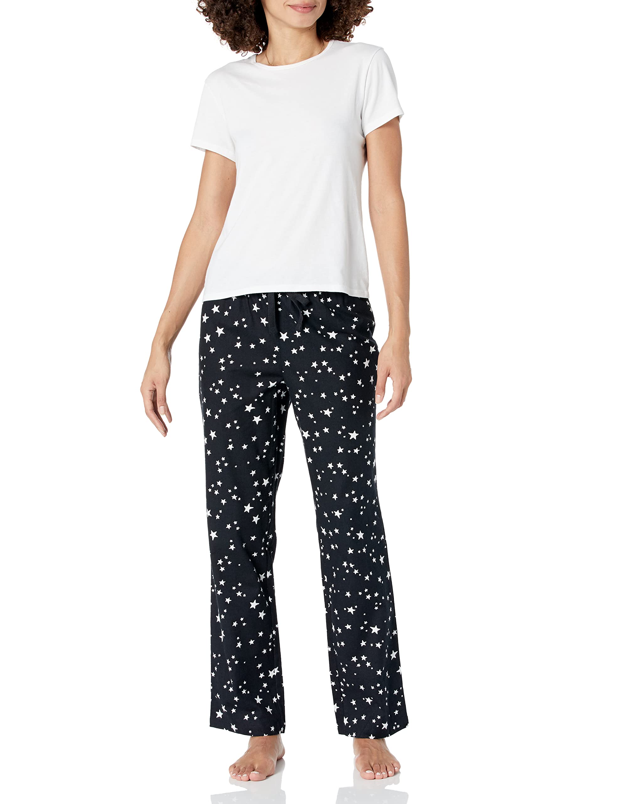 Amazon Essentials Women's Flannel Pajama Sleep Pants - Soft & Cozy Winter Lounge Pants for Relaxing at Home, Sleeping & Cold Weather Comfort
