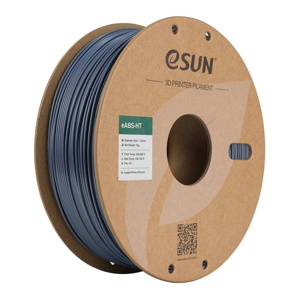 eSUN ABS HT Filament 1.75mm 1kg Spool - High Temperature Resistant 3D Printer Filament for Strong Functional Parts - Perfect for Automotive, Engineering & Industrial Applications