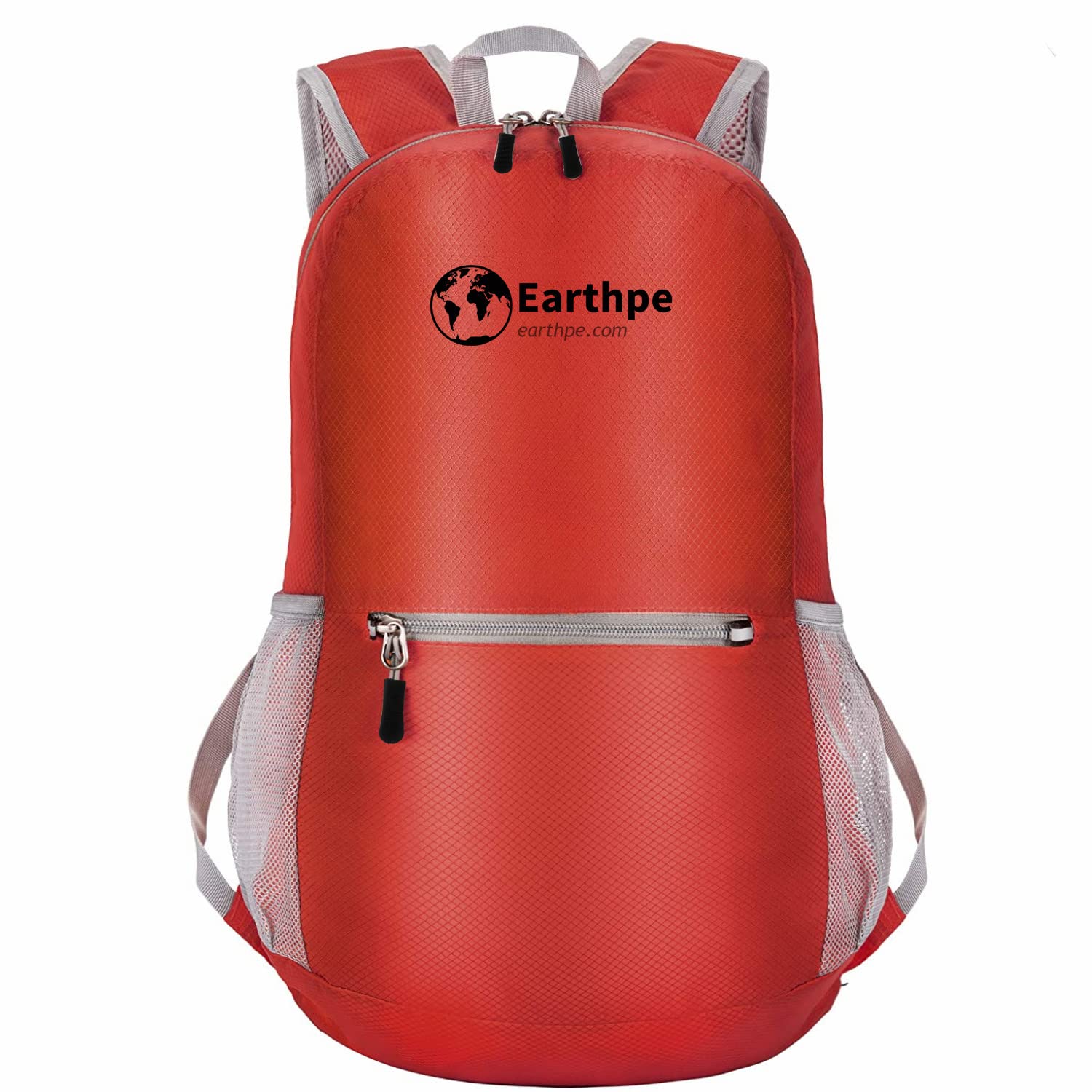 Ultra Lightweight Hiking Backpack - Water Resistant Small Daypack for Women & Men, Foldable Travel Backpack (Red) - Perfect for Outdoor Adventures, Camping, and Daily Commute