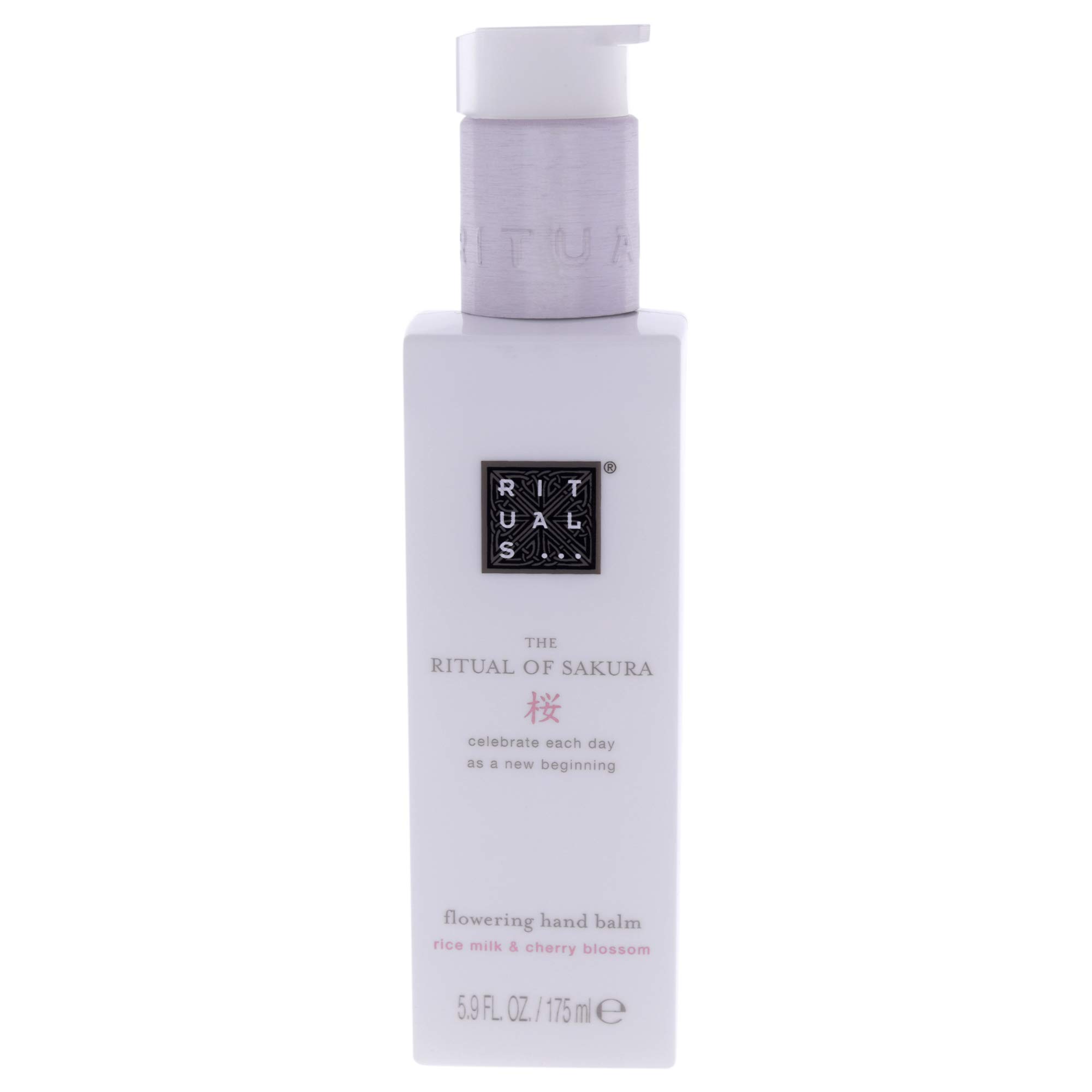 RITUALS The Ritual of Sakura Nourishing Hand Balm - 175ml | Hydrating Hand Cream with Cherry Blossom Scent | Perfect for Dry Hands & Kitchen Use