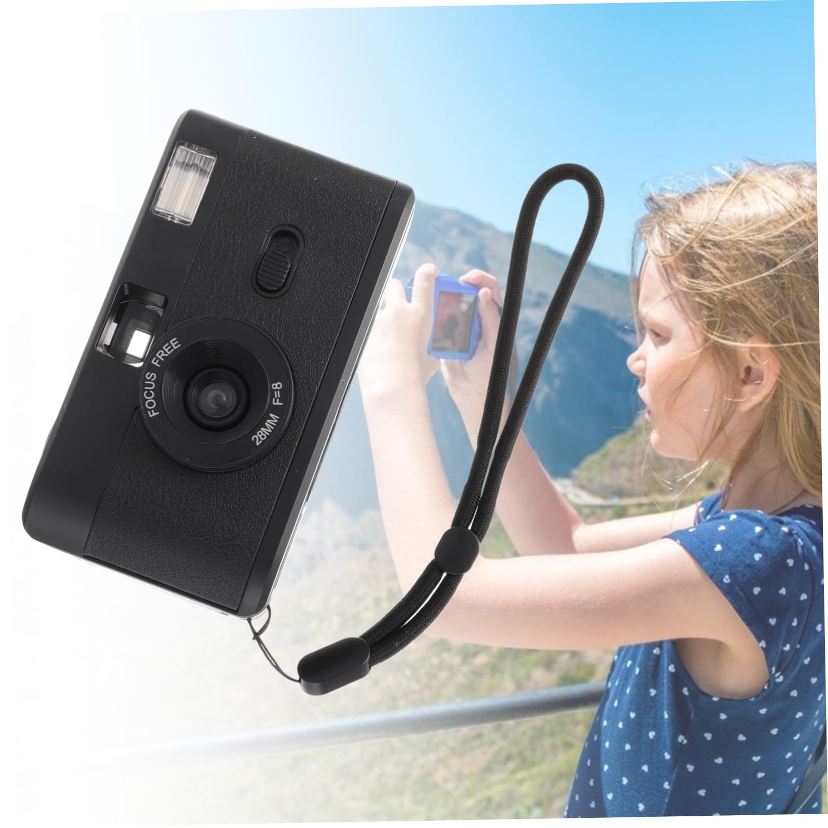 OSALADI 2 Pack Retro 35mm Film Camera - Vintage Reusable ABS Plastic Camera, No Battery Required | Perfect for Travel, Parties & Family Memories