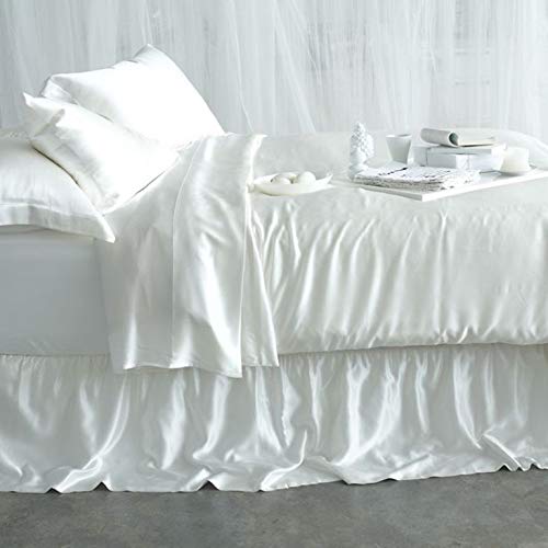 Premium 1000 Thread Count 100% Egyptian Cotton Flat Sheet - California King/Western King Size, White Solid - Ultra Soft & Breathable for Luxury Bedding Comfort - Perfect for Master Bedrooms, Hotels & Guest Rooms