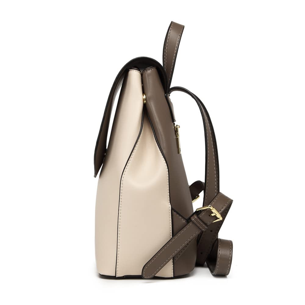 JIUFENG Mini Backpack for Women - Small Genuine Leather Purse Backpack, Cute Daypack & Satchel Bag for Girls & Ladies | Perfect for Travel, Work, School & Daily Use