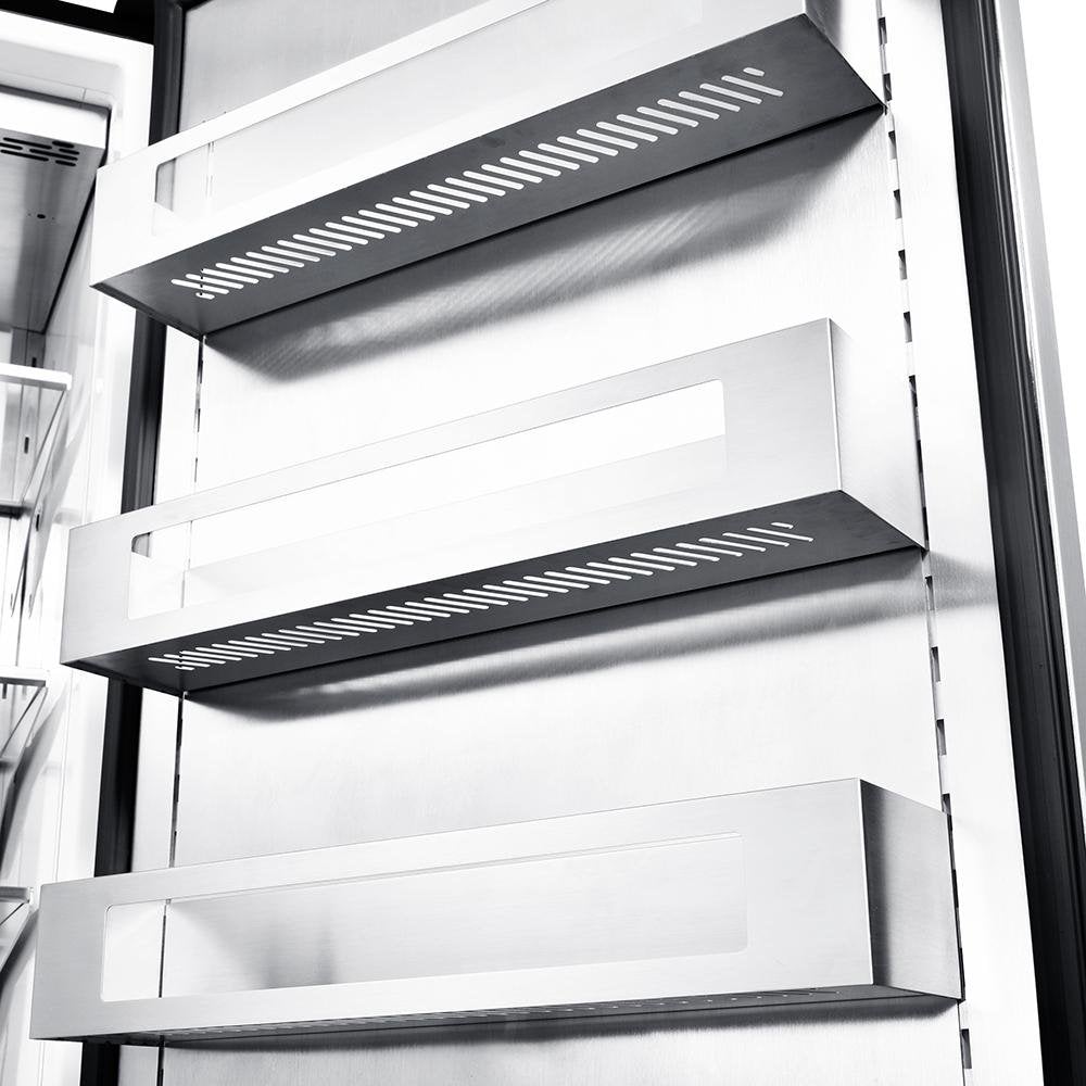 Forno 30S 14.6 cu.ft Stainless Steel Commercial Refrigerator - Pro Style Fridge for Restaurants, Bars & Catering - Model FFRBI1821 - Perfect for Commercial Kitchens, Food Storage & Beverage Cooling