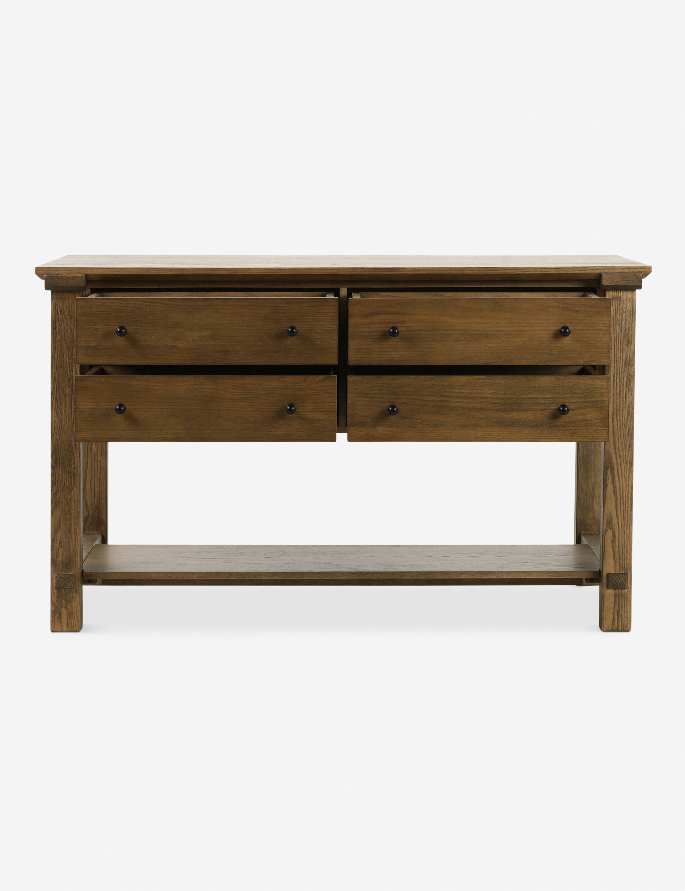 Burke Kitchen Island with Storage - Modern Rolling Kitchen Cart with Butcher Block Top for Small Spaces - Perfect for Meal Prep, Dining & Extra Counter Space in Apartments & Homes