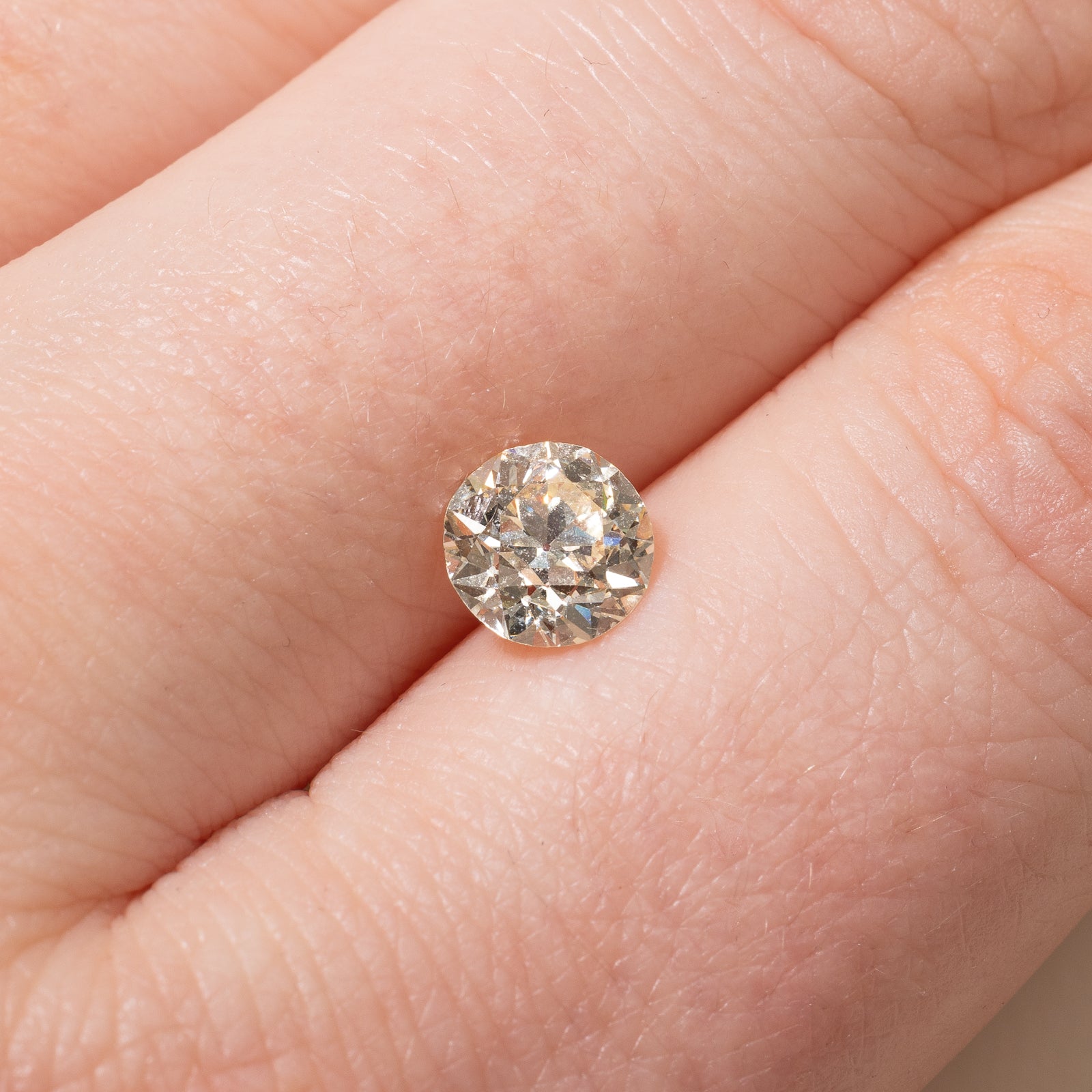 1.12ct Old European Cut Loose Diamond VS1 L Color - Vintage Style Diamond for Engagement Rings & Jewelry Making