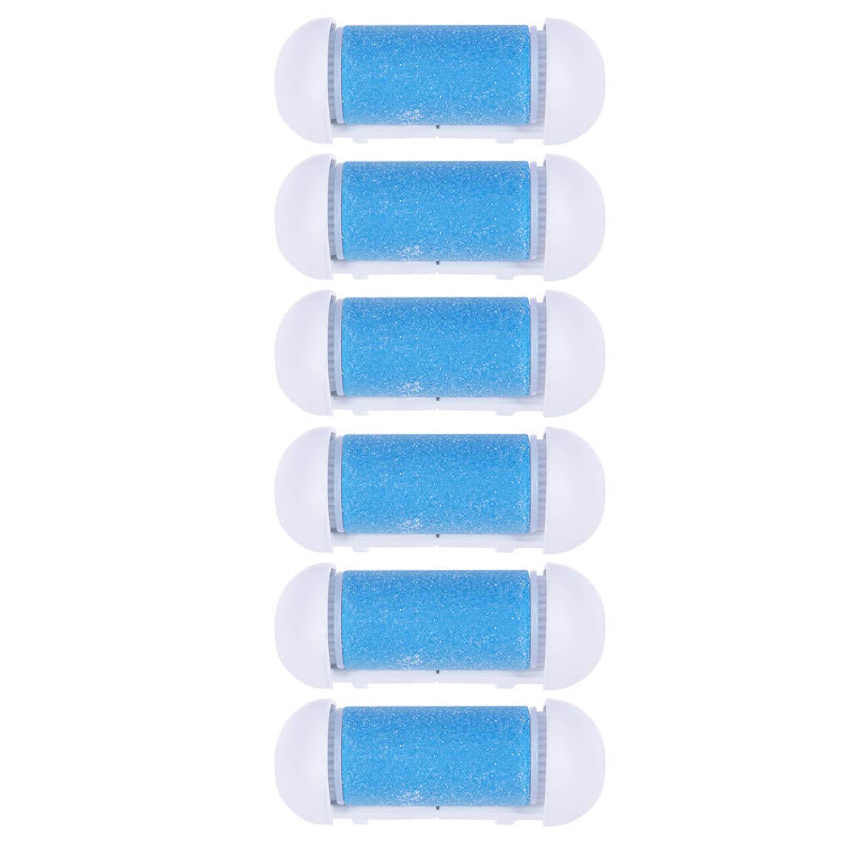12 Pcs Foot Grinder Replacement Heads - Pedicure Accessories for Dead Skin Removal, Foot File Roller Heads - Professional Foot Care Supplies for Home Spa & Salon Use