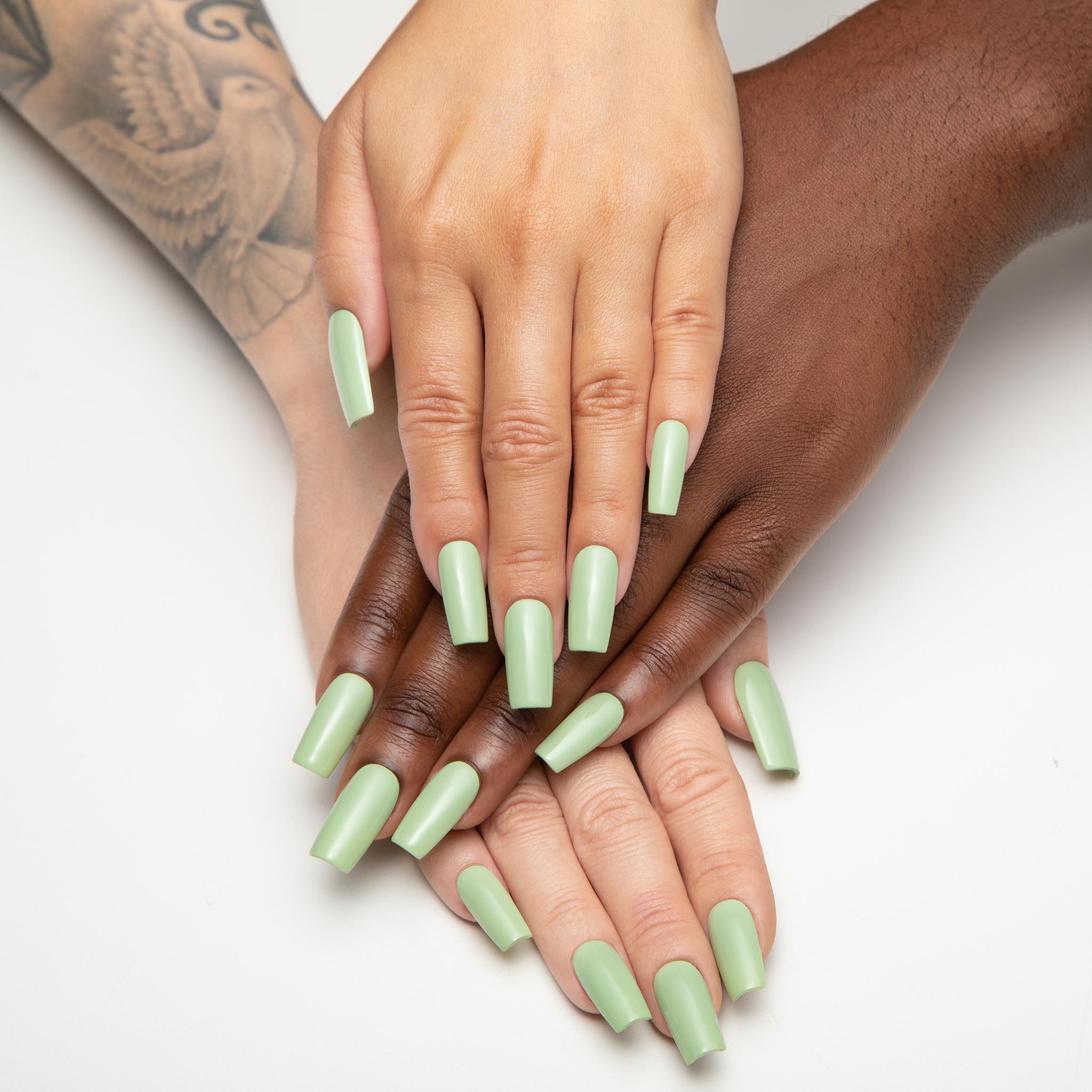 Apres Gel Nail Polish - Sage Advice Green Vegan & Cruelty-Free Nail Lacquer for Salon-Quality Manicures at Home | Perfect for Spring & Summer Nails, DIY Nail Art, and Professional Nail Salons
