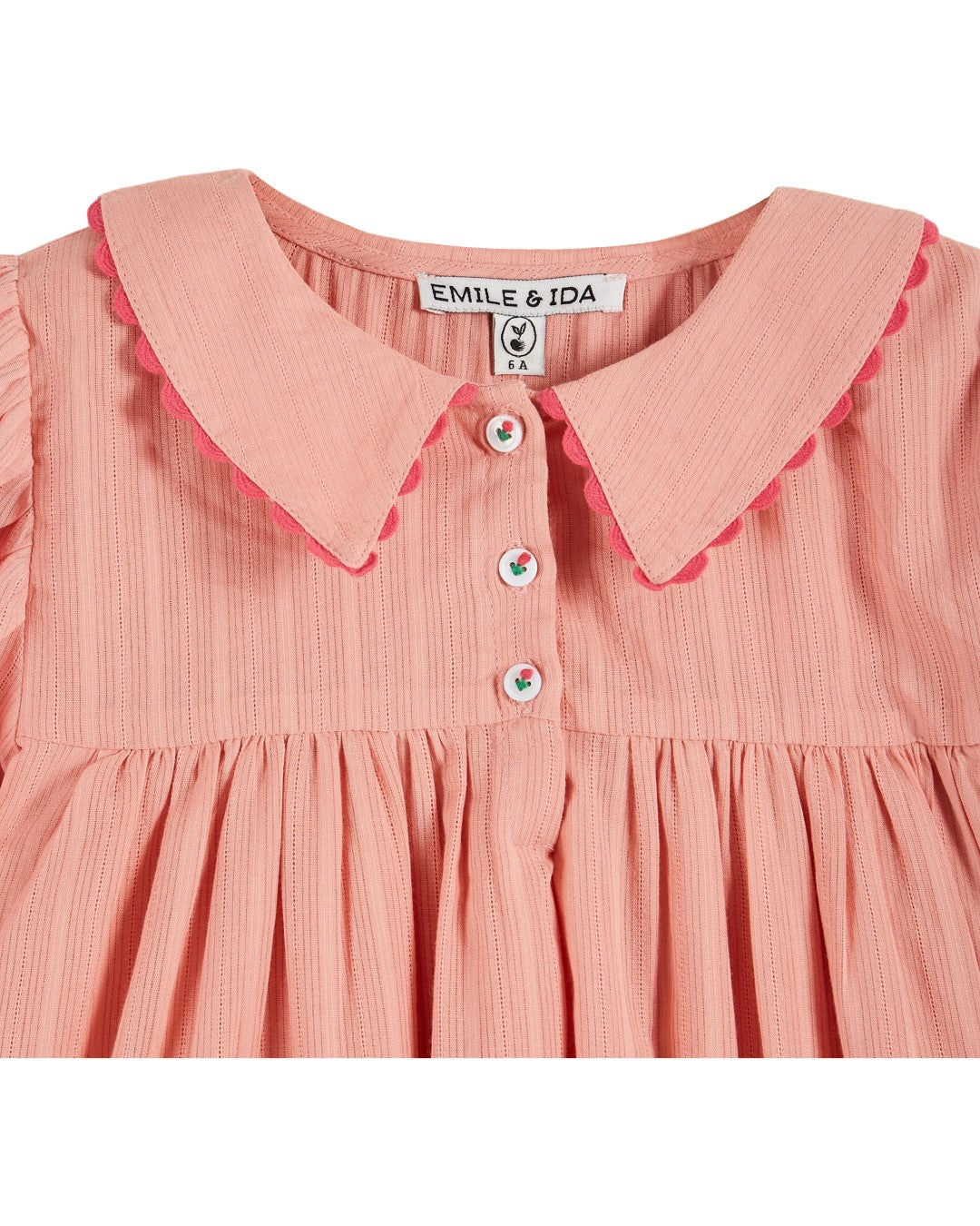 Emile et Ida Embroidered Blossom Dress - Floral Summer Dress for Women | Elegant Embroidery & Comfort Fit | Perfect for Weddings, Garden Parties & Brunch Dates