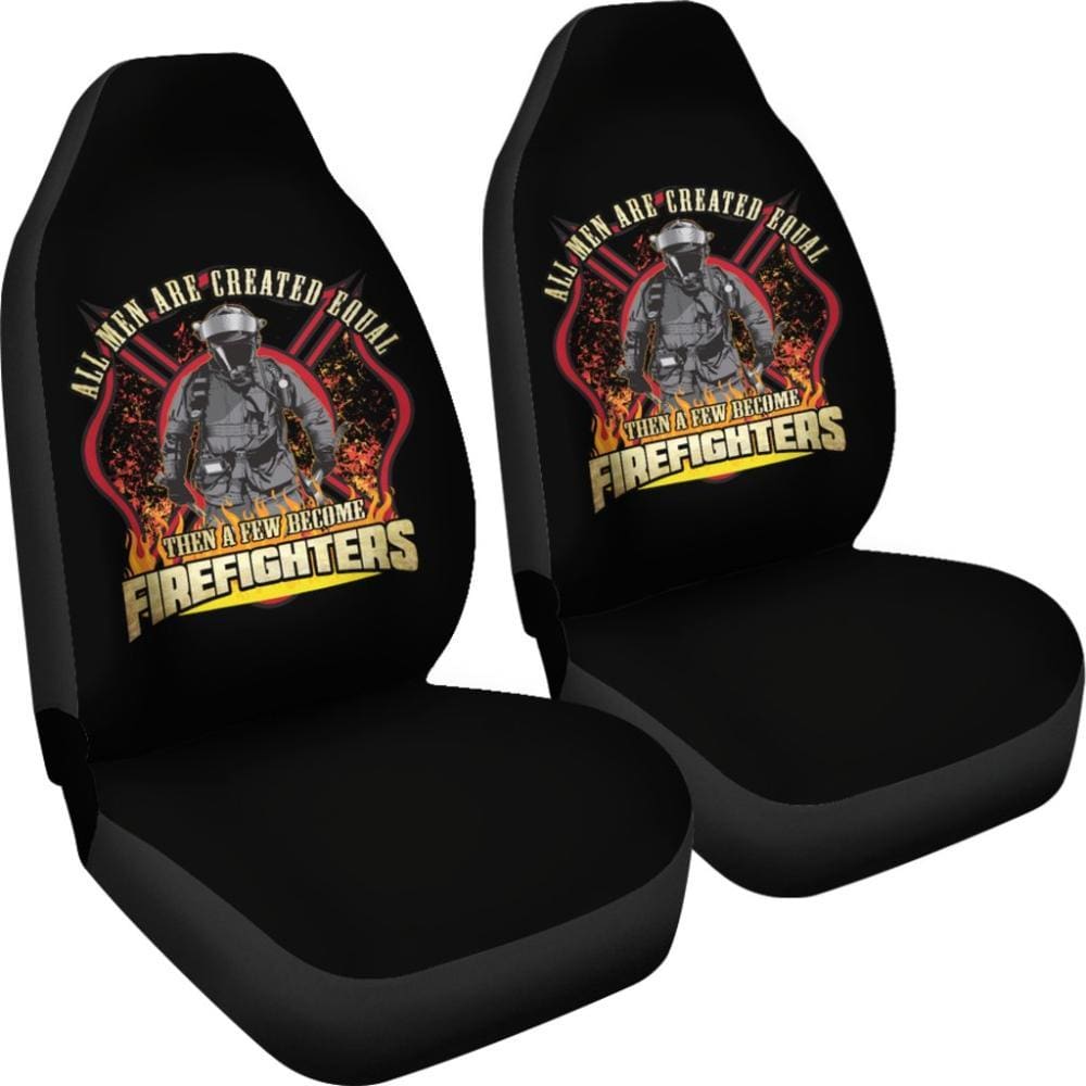 Firefighter-Themed Car Seat Covers for Men - Durable & Stylish Auto Accessories | Perfect for First Responders, Fire Dept Gifts & Patriotic Drivers
