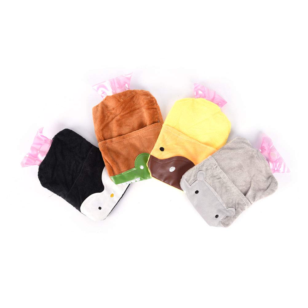 Cartoon Rabbit Hot Water Bottle Cover - Explosion-Proof Plush Fabric, Removable & Washable - Perfect for Winter Warmth, Bedtime Comfort & Pain Relief