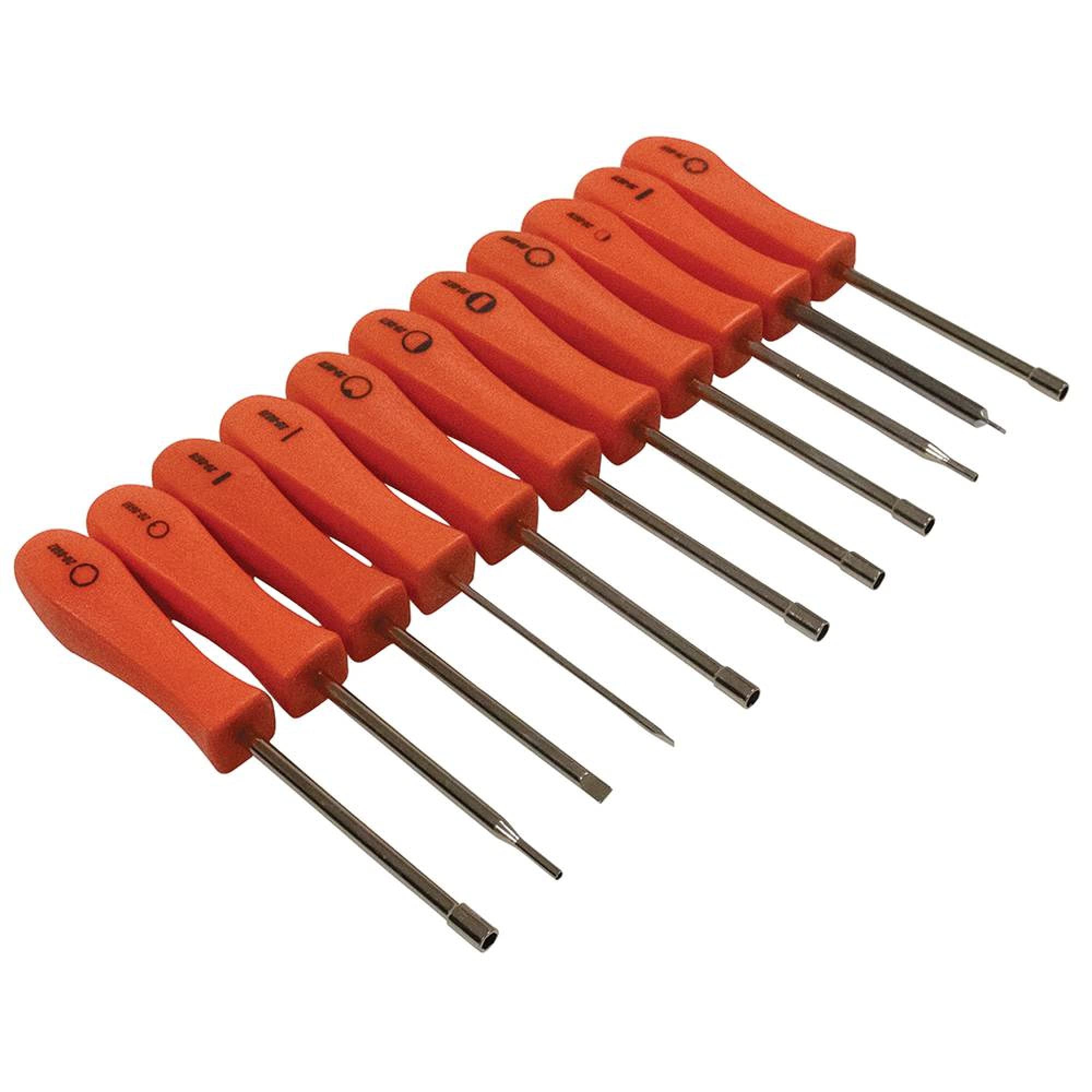 Stens 11-Piece Carburetor Adjustment Screwdriver Kit - Professional Small Engine Repair Tool Set for Lawn Mowers, Motorcycles & Outdoor Power Equipment