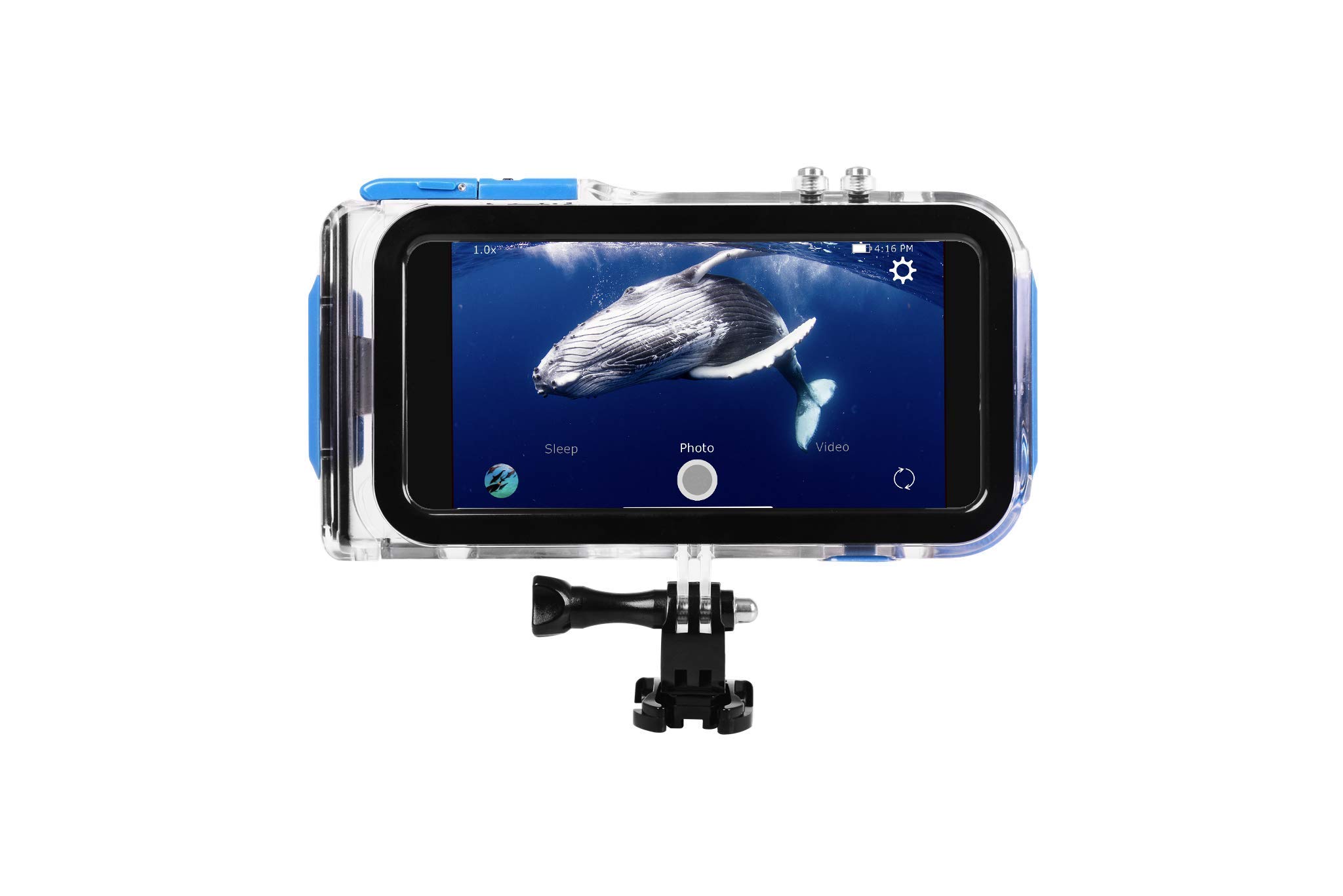 Waterproof Phone Case for iPhone 11 Pro Max/Xs Max/XR/11 - ProShot Touch with Floating Hand Grip & Underwater Camera App | Perfect for Snorkeling, Diving, Beach & Pool Photography