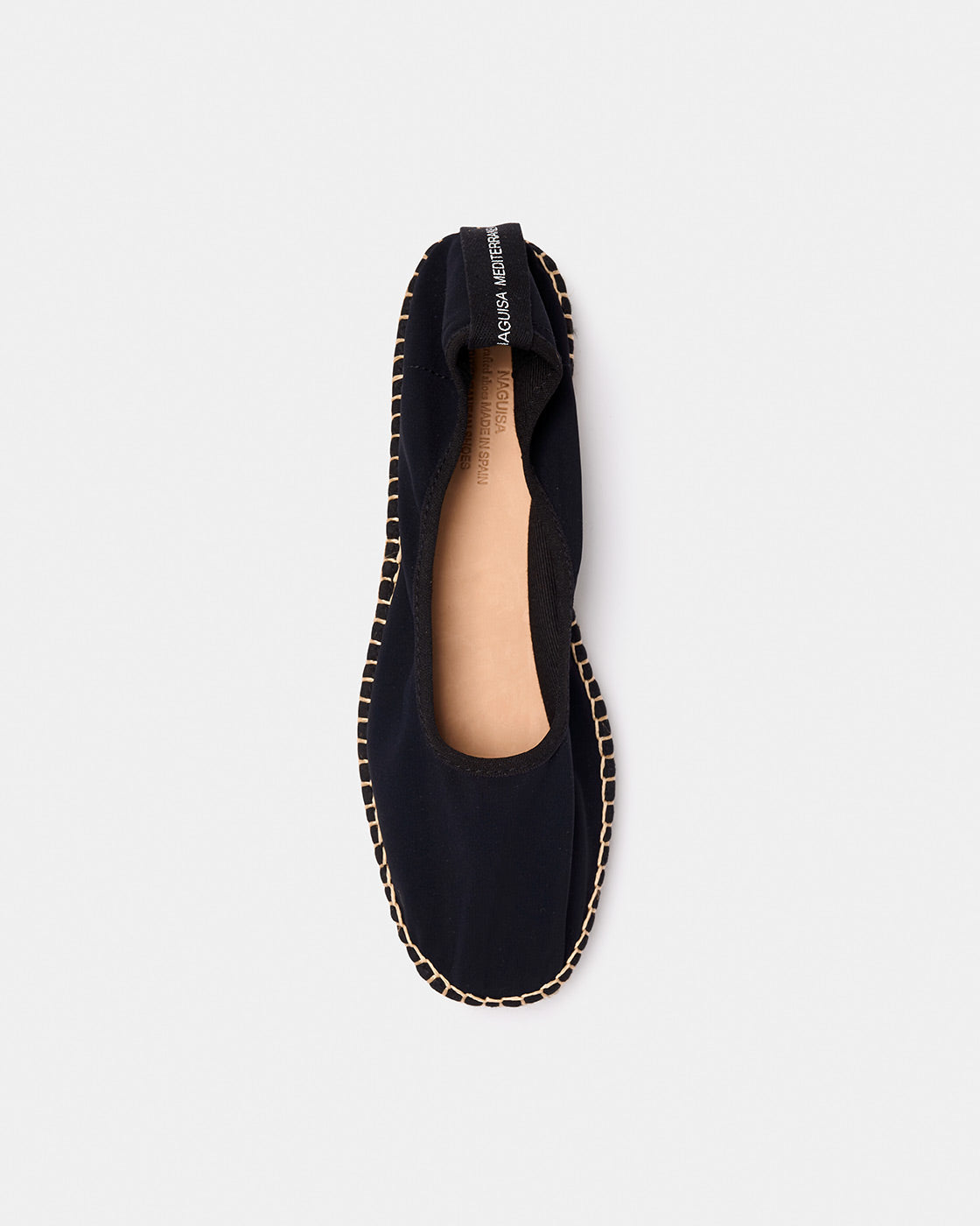 Naguisa Allium Black Tostado Espadrille Flats - Comfortable Women's Slip-On Shoes for Casual Wear, Summer Outfits & Beach Vacations