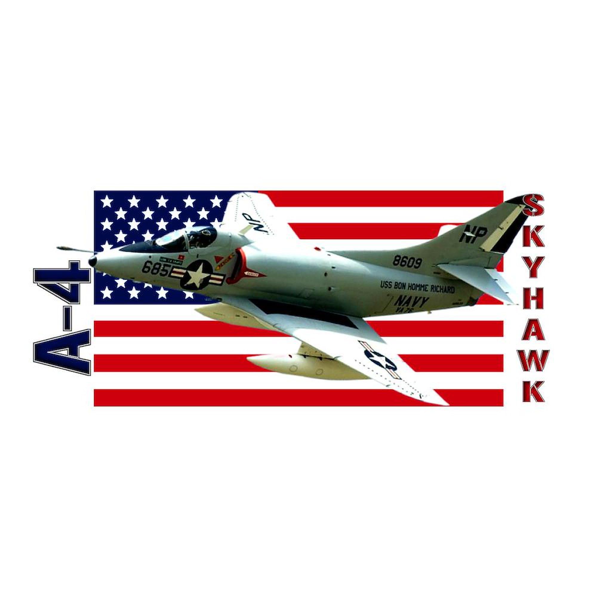 A 4 Skyhawk 11 oz (325 ml) Ceramic Coffee Mug - Perfect for Aviation Enthusiasts, Military Gifts & Office Use